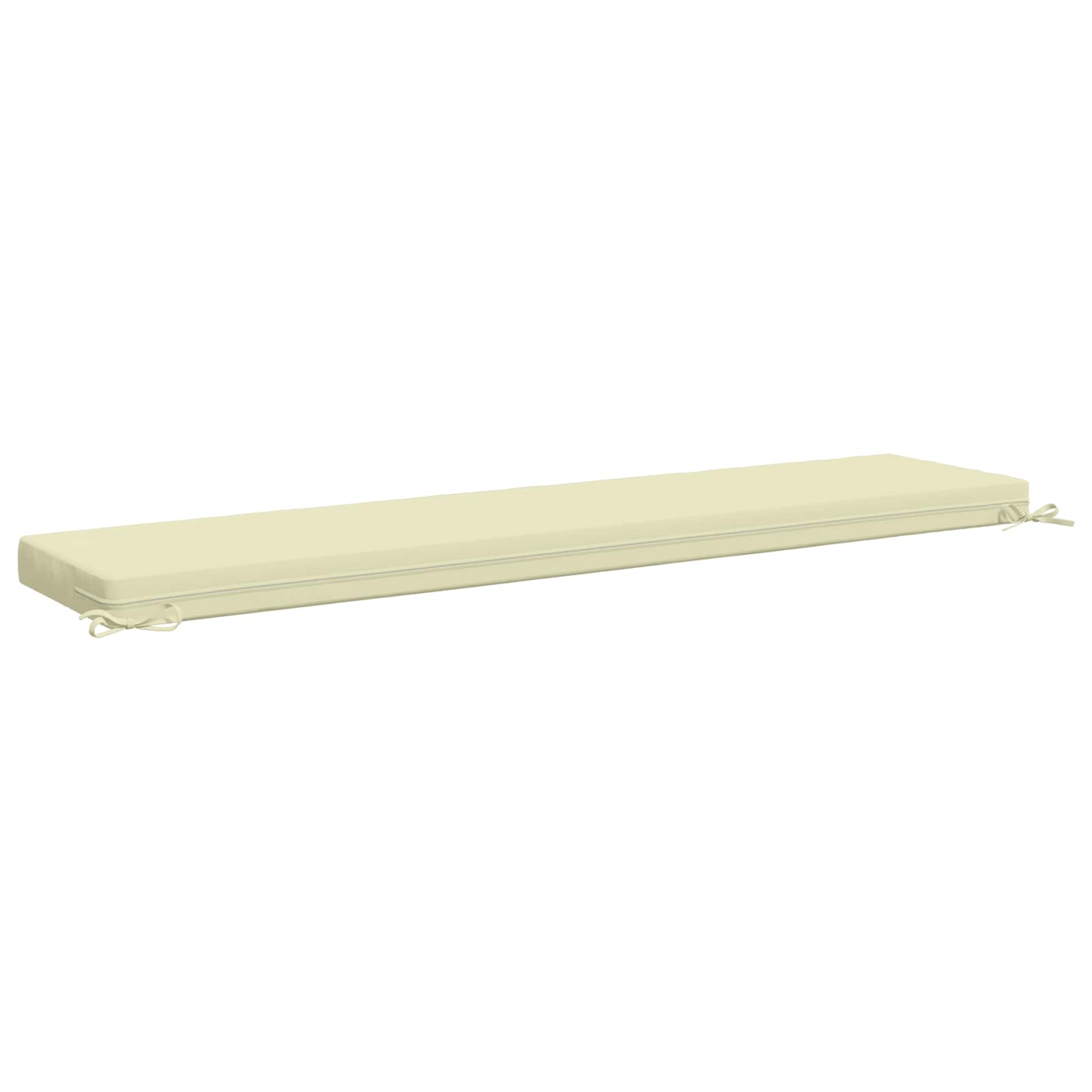Cuscino per panchina SOEST 100% Poliestere Crema