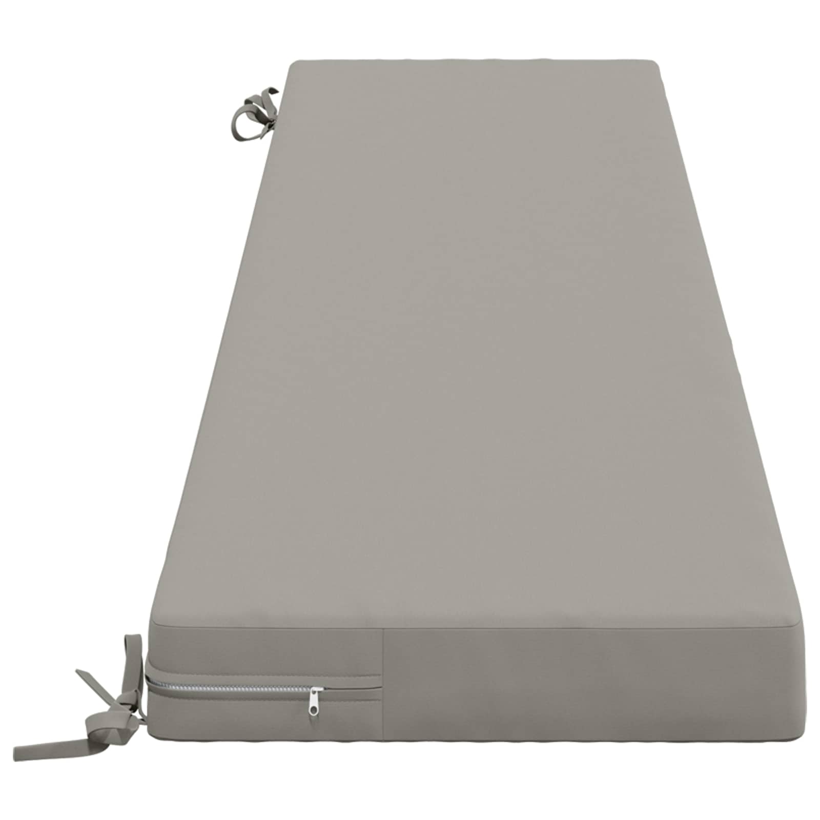 Cuscino per panchina SOEST 100% Poliestere Grigio
