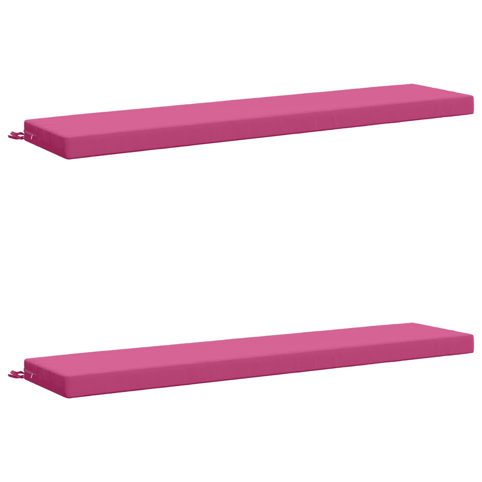 Cuscini per Panchina a 2 Pezzi SOEST 2 pz 100% Poliestere Rosa