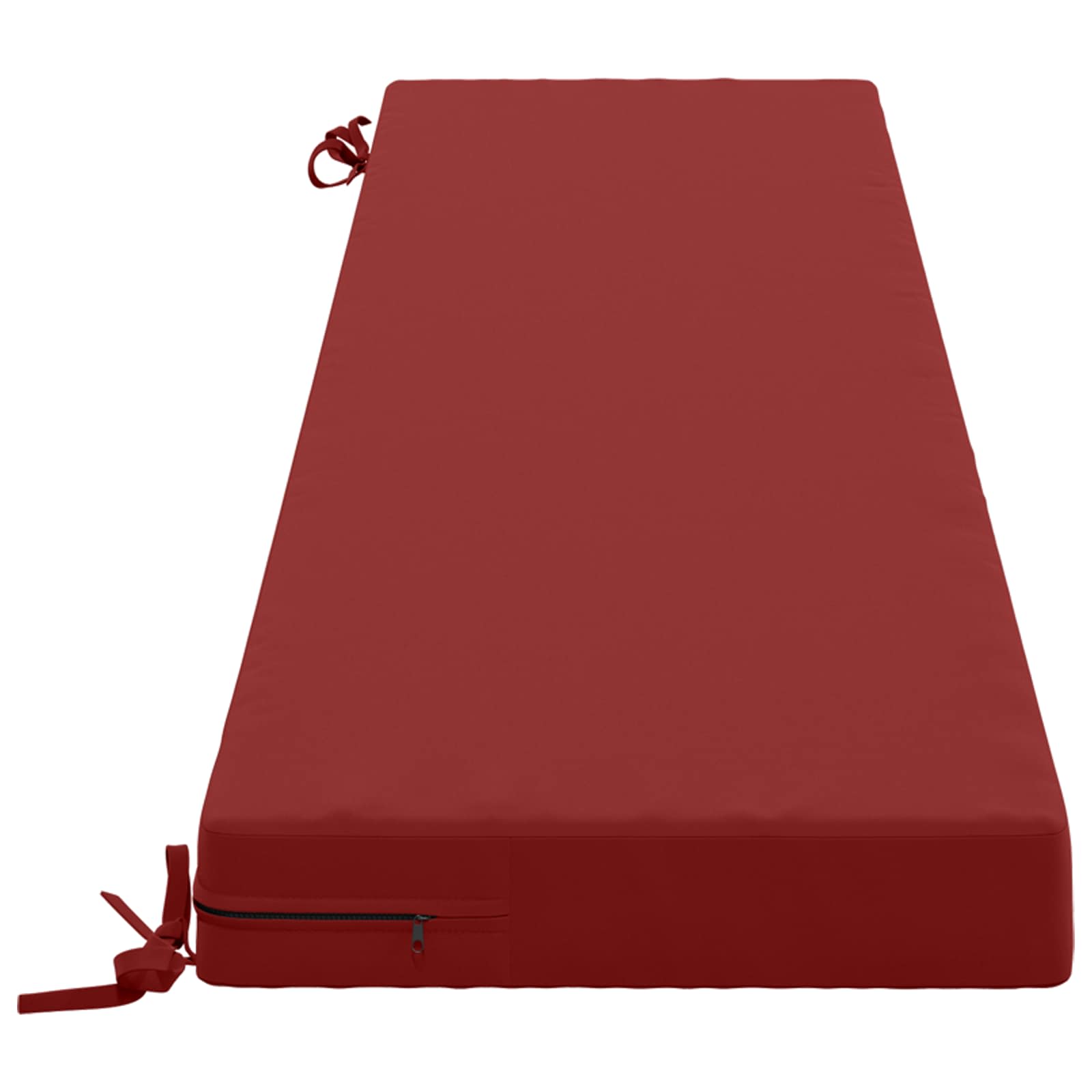 Cuscino per panchina SOEST 100% Poliestere Rosso Vino