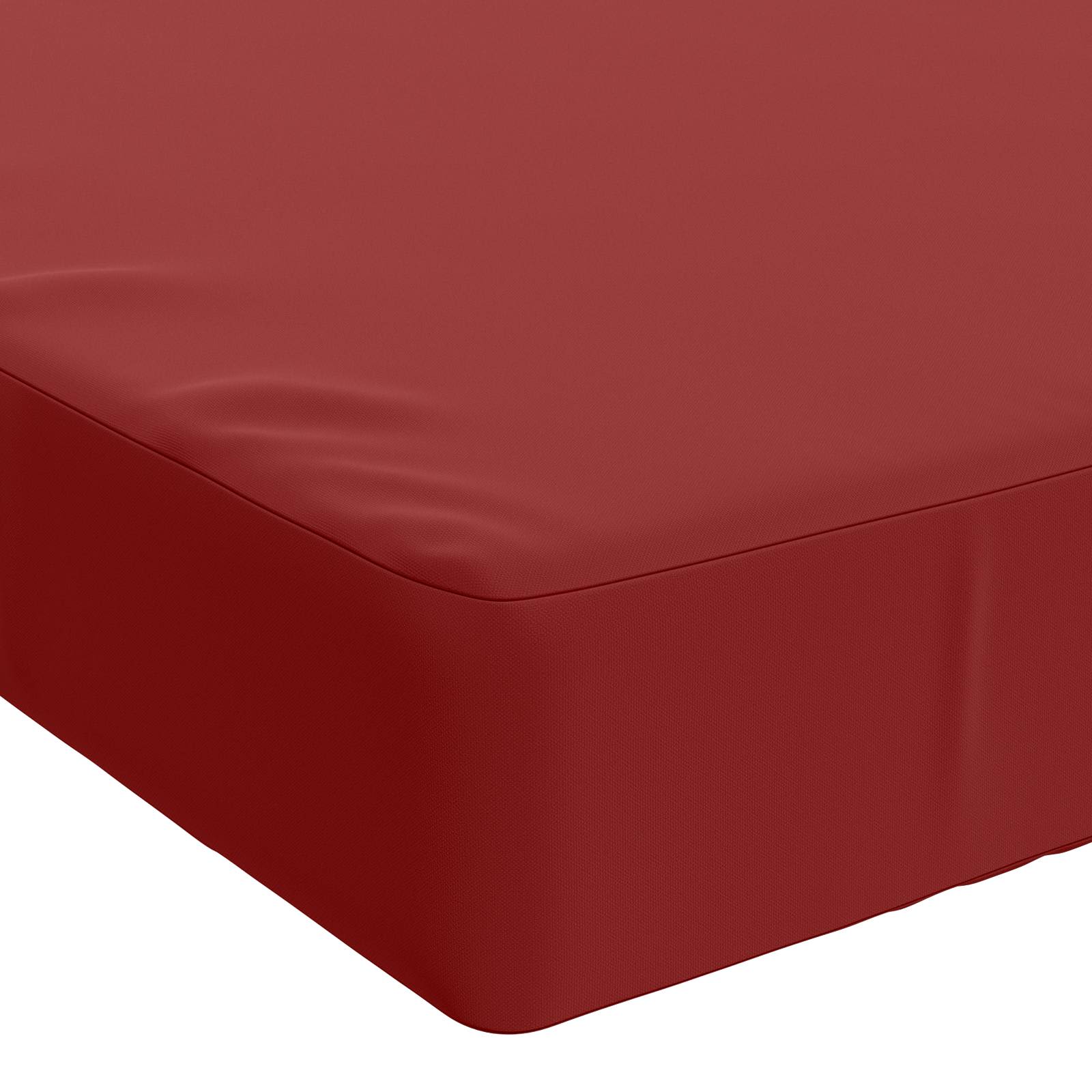 Cuscino per panchina SOEST 100% Poliestere Rosso Vino