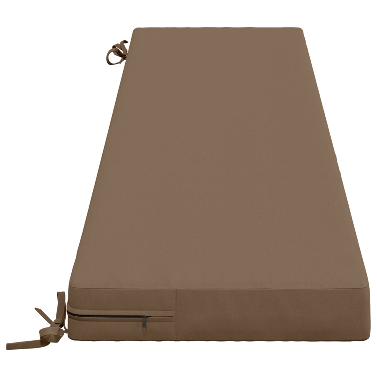 Cuscino per panchina SOEST 100% Poliestere Tortora