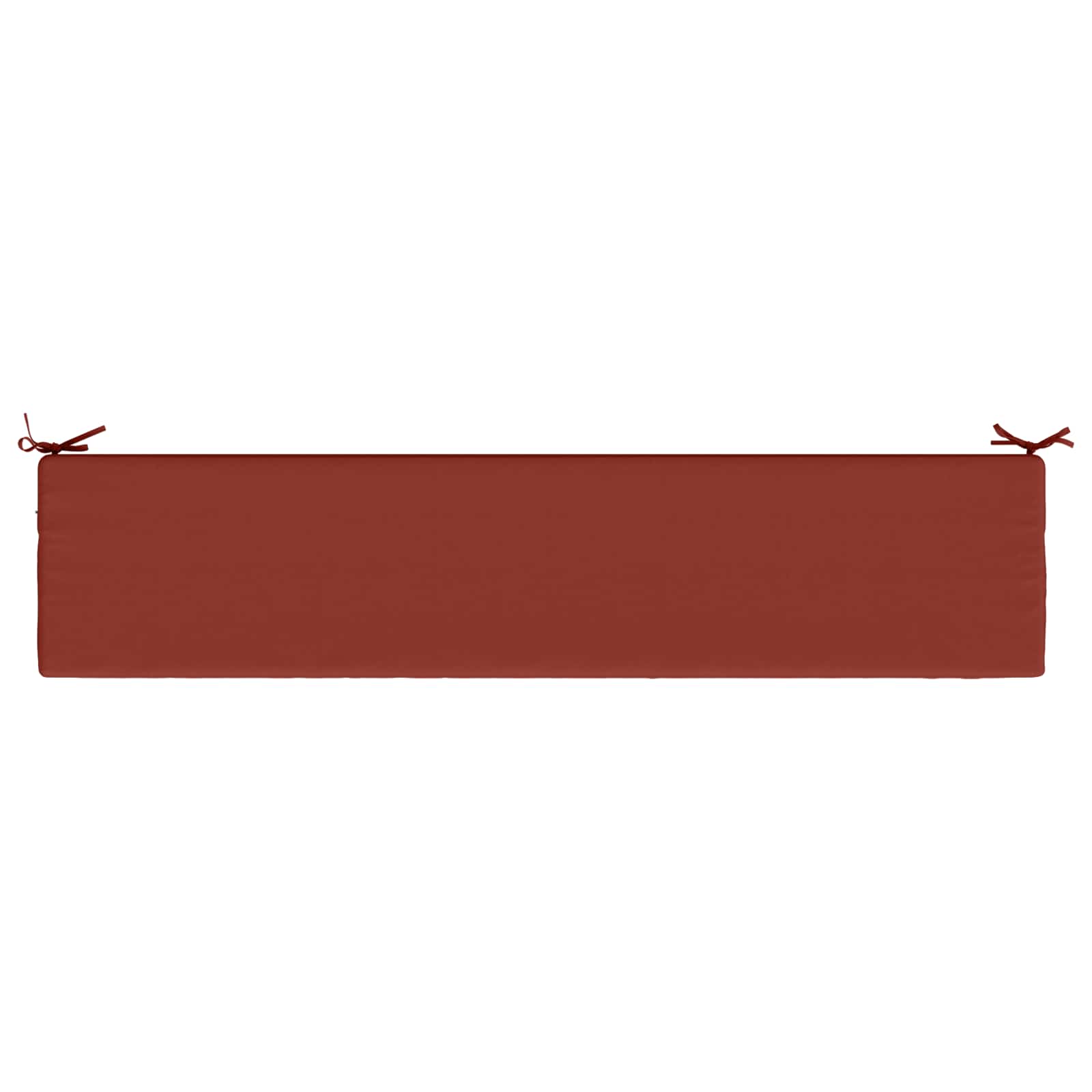 Cuscino per panchina SOEST 100% Poliestere Rosso