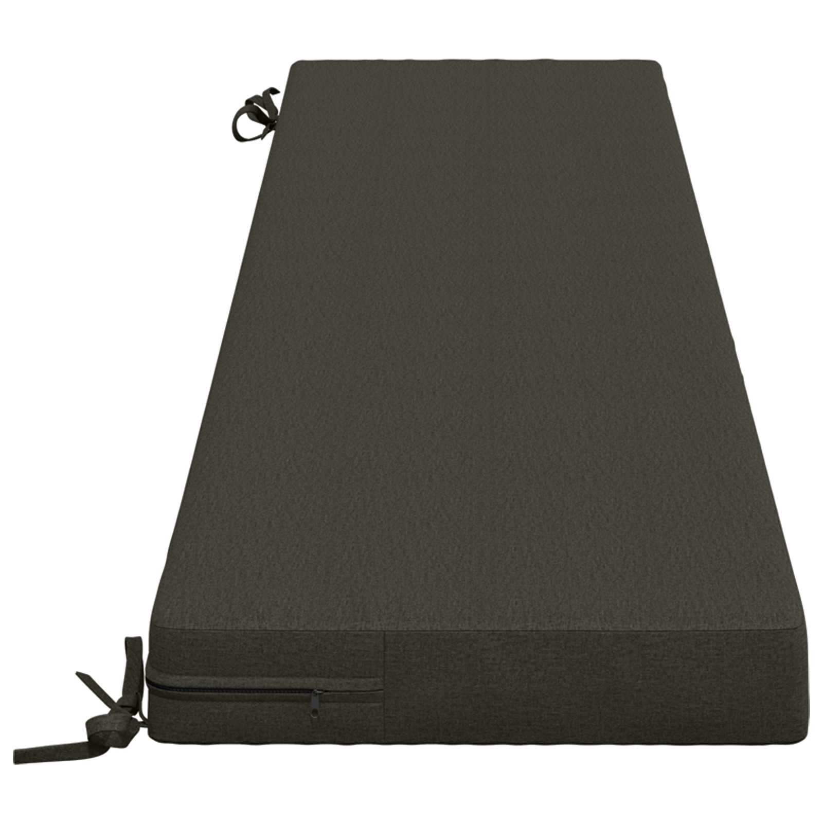 Cuscino per panchina SOEST 100% Poliestere Antracite