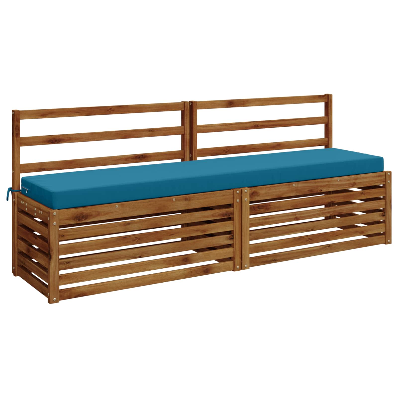 Cuscino per panchina SOEST 100% Poliestere Azzurro