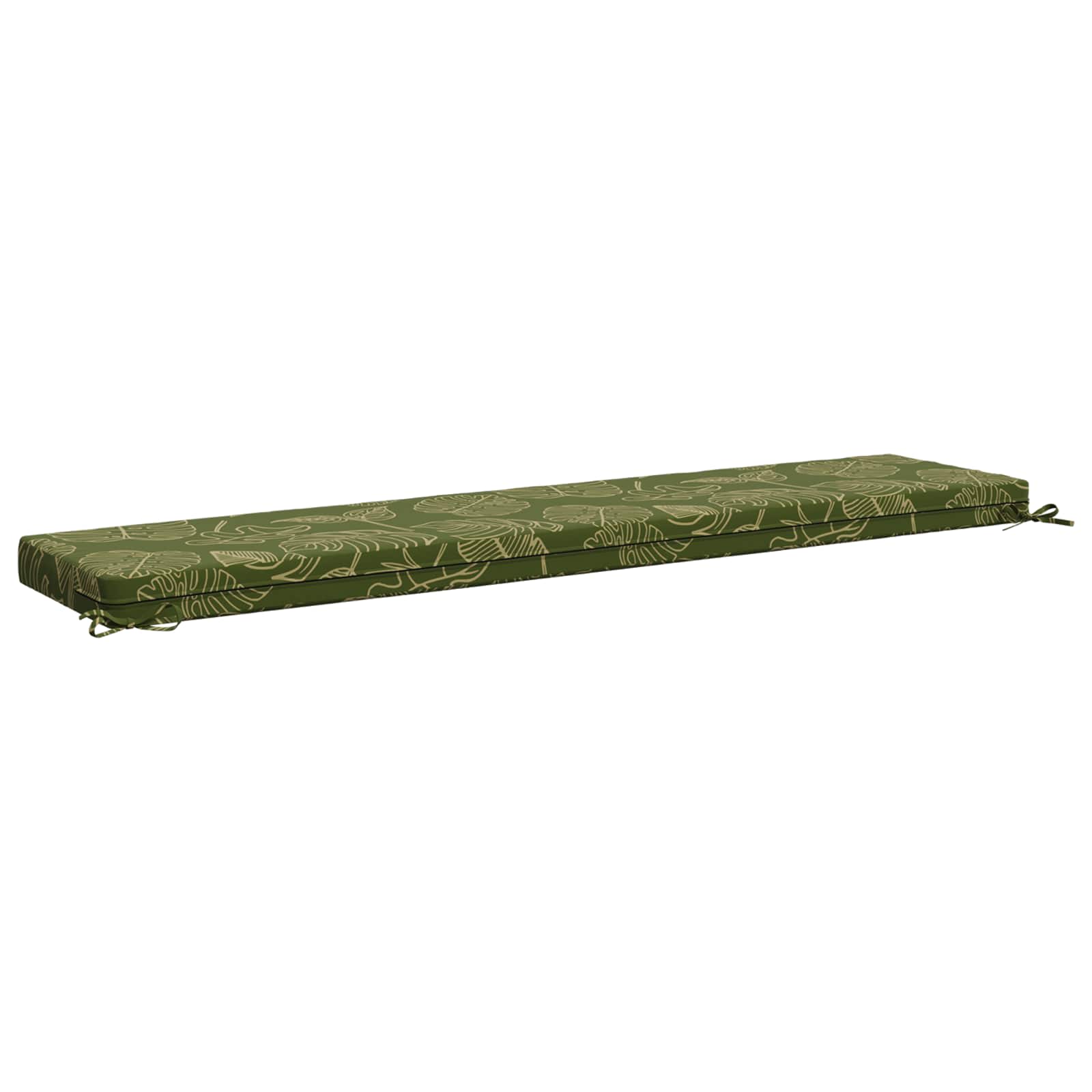 Cuscino per panchina SOEST 100% Poliestere Design a foglia