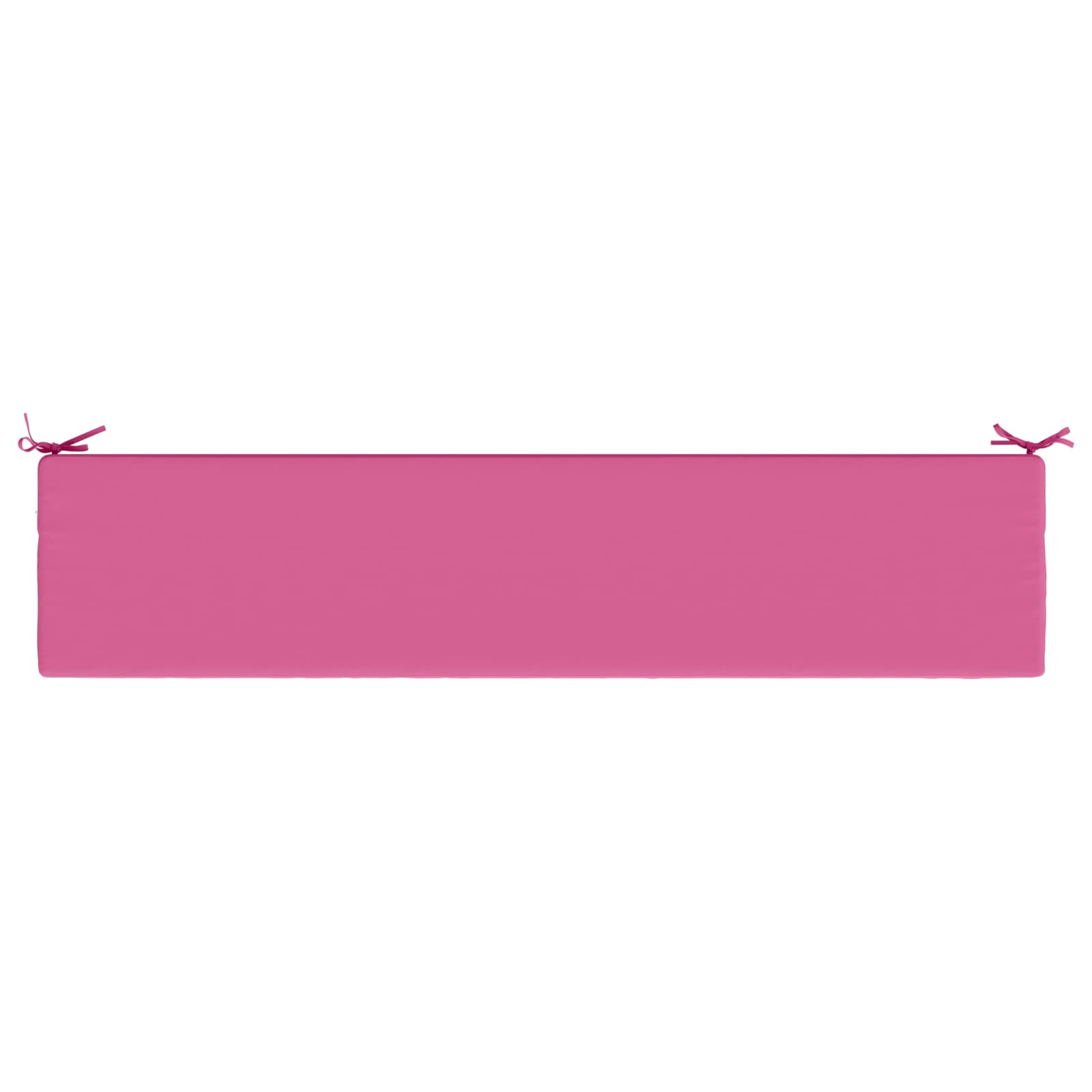 Cuscino per panchina SOEST 100% Poliestere Rosa 200 x 40 x 8 cm