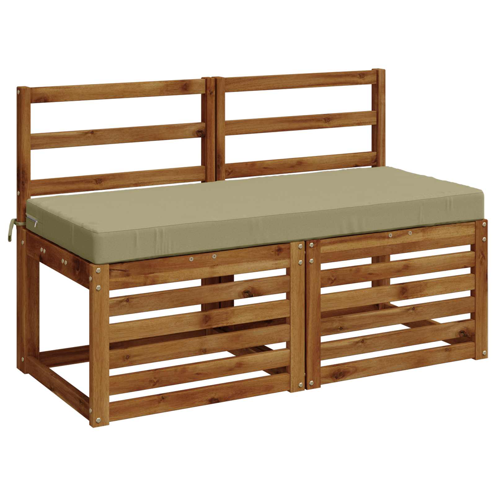 Cuscino per panchina SOEST 100% Poliestere Verde chiaro