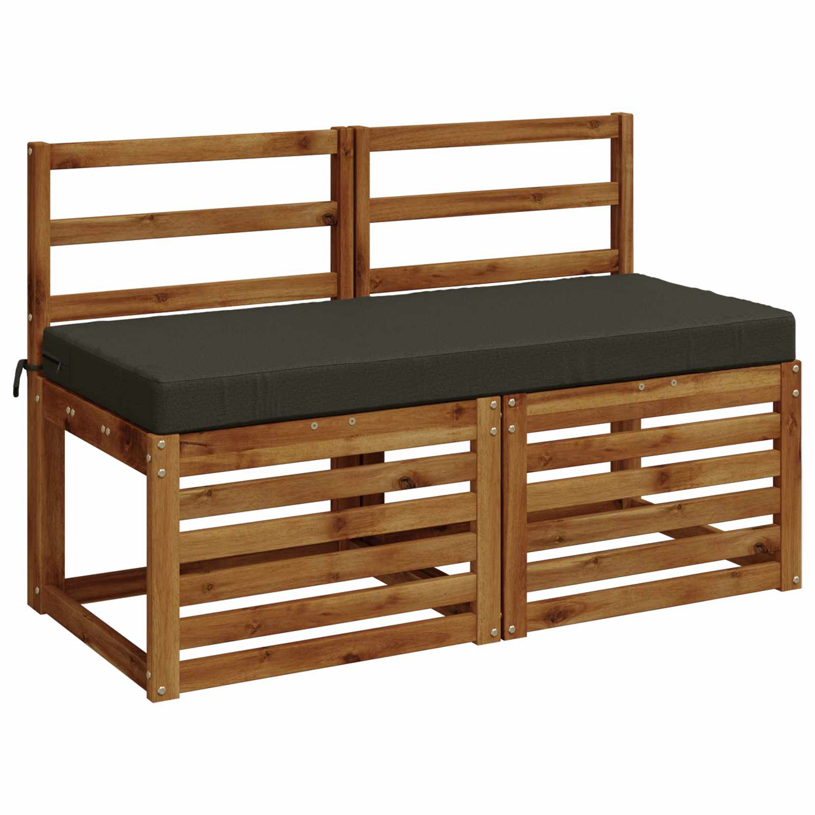Cuscino per panchina SOEST 100% Poliestere Antracite