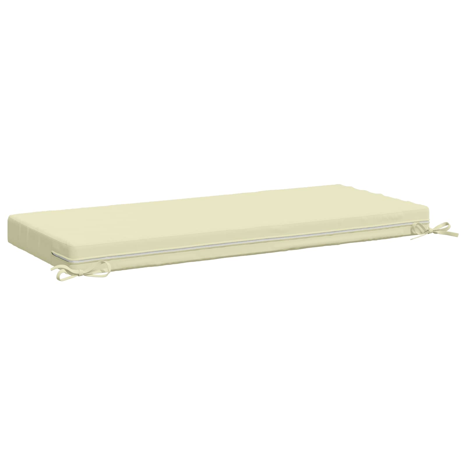 Cuscino per panchina SOEST 100% Poliestere Crema