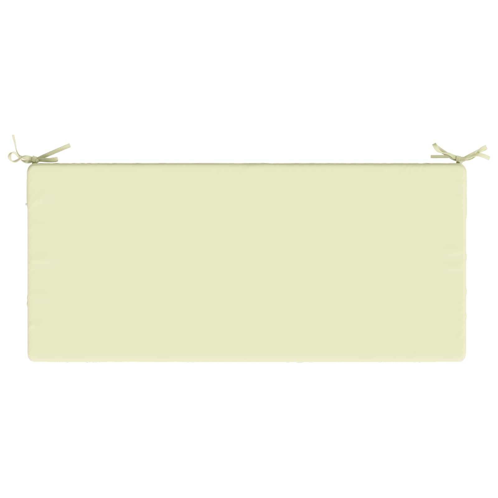 Cuscino per panchina SOEST 100% Poliestere Crema