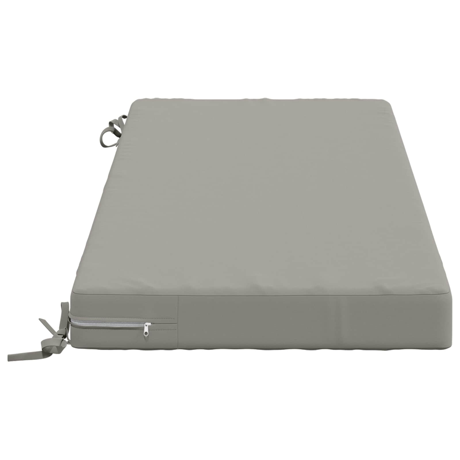 Cuscino per panchina SOEST 100% Poliestere Grigio