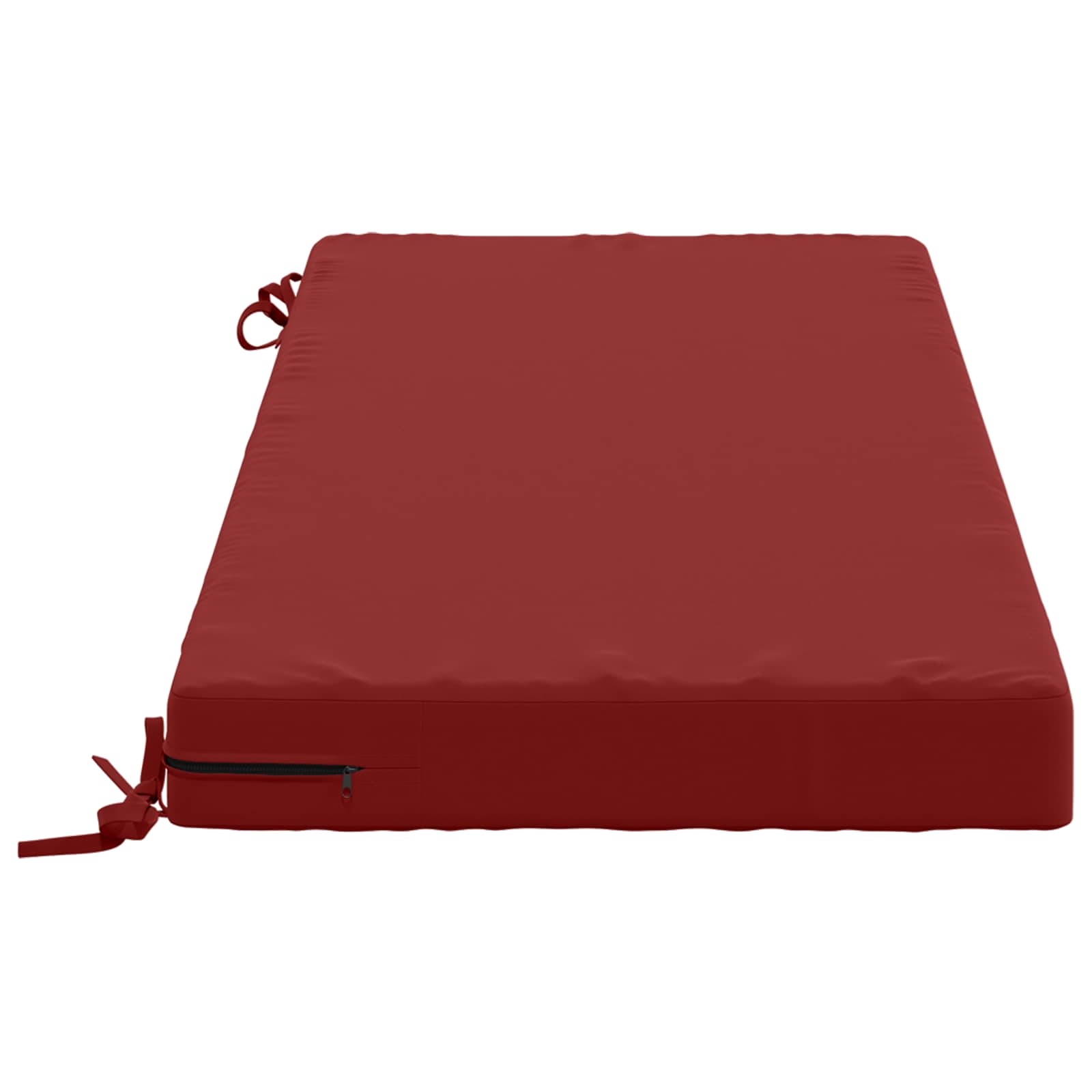 Cuscino per panchina SOEST 100% Poliestere Rosso Vino