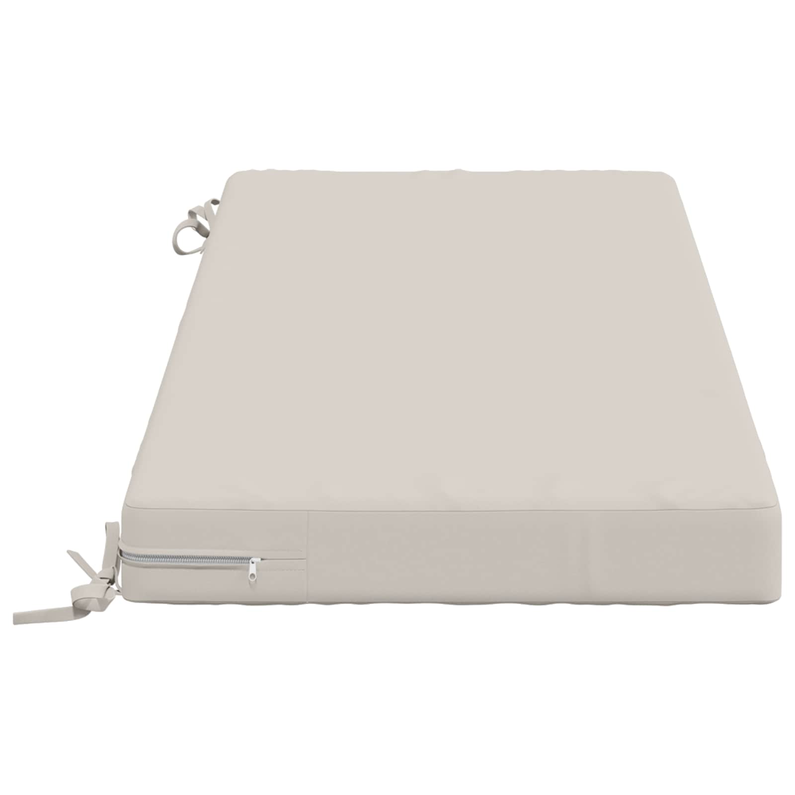 Cuscino per panchina SOEST 100% Poliestere Bianco