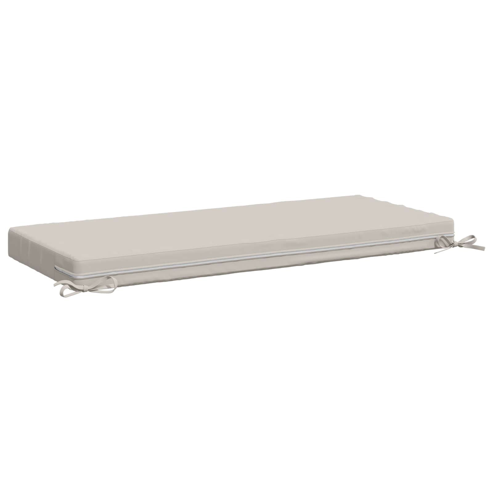 Cuscino per panchina SOEST 100% Poliestere Bianco