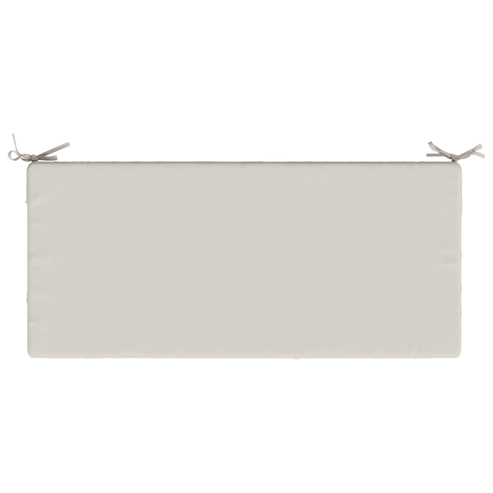 Cuscino per panchina SOEST 100% Poliestere Bianco