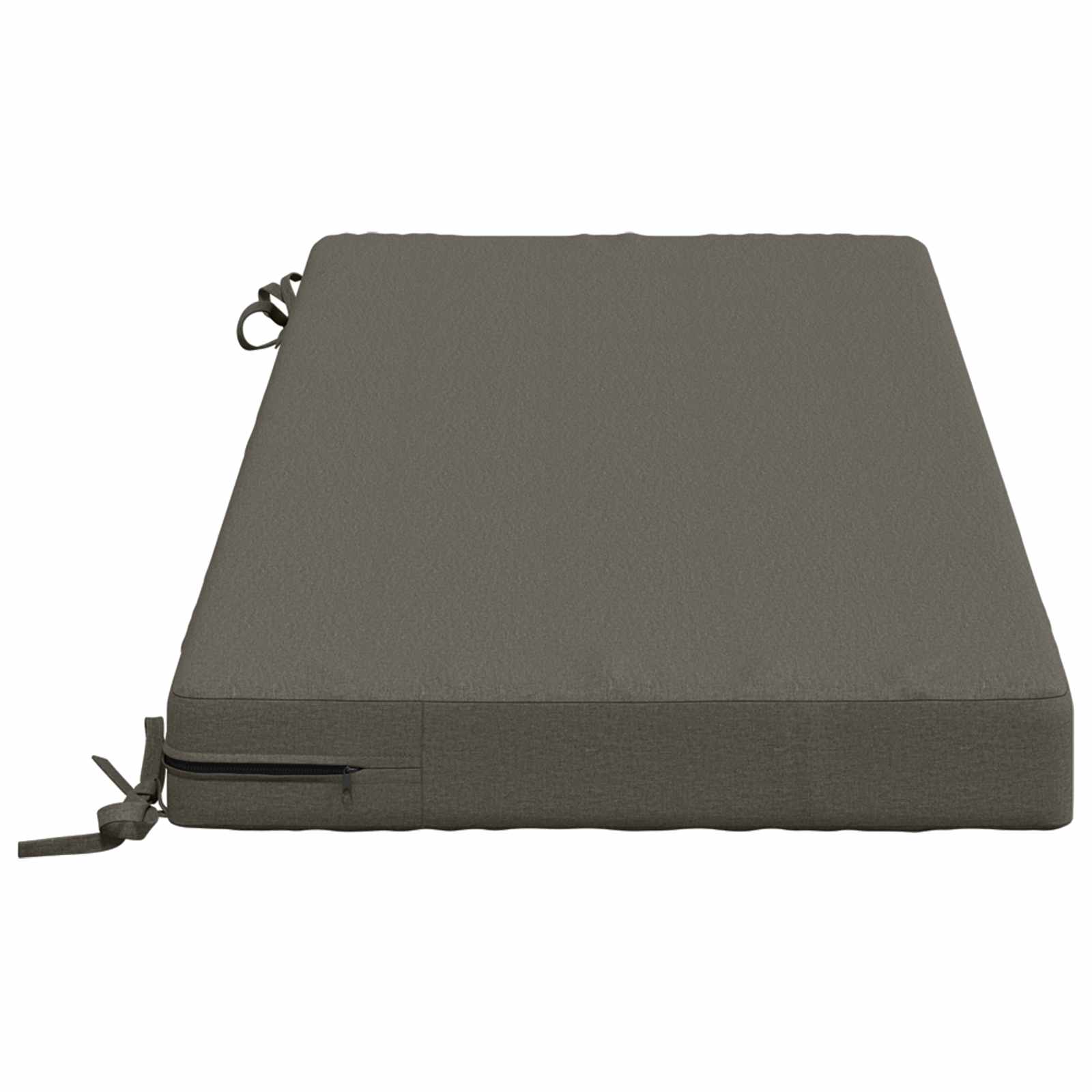 Cuscino per panchina SOEST 100% Poliestere Grigio