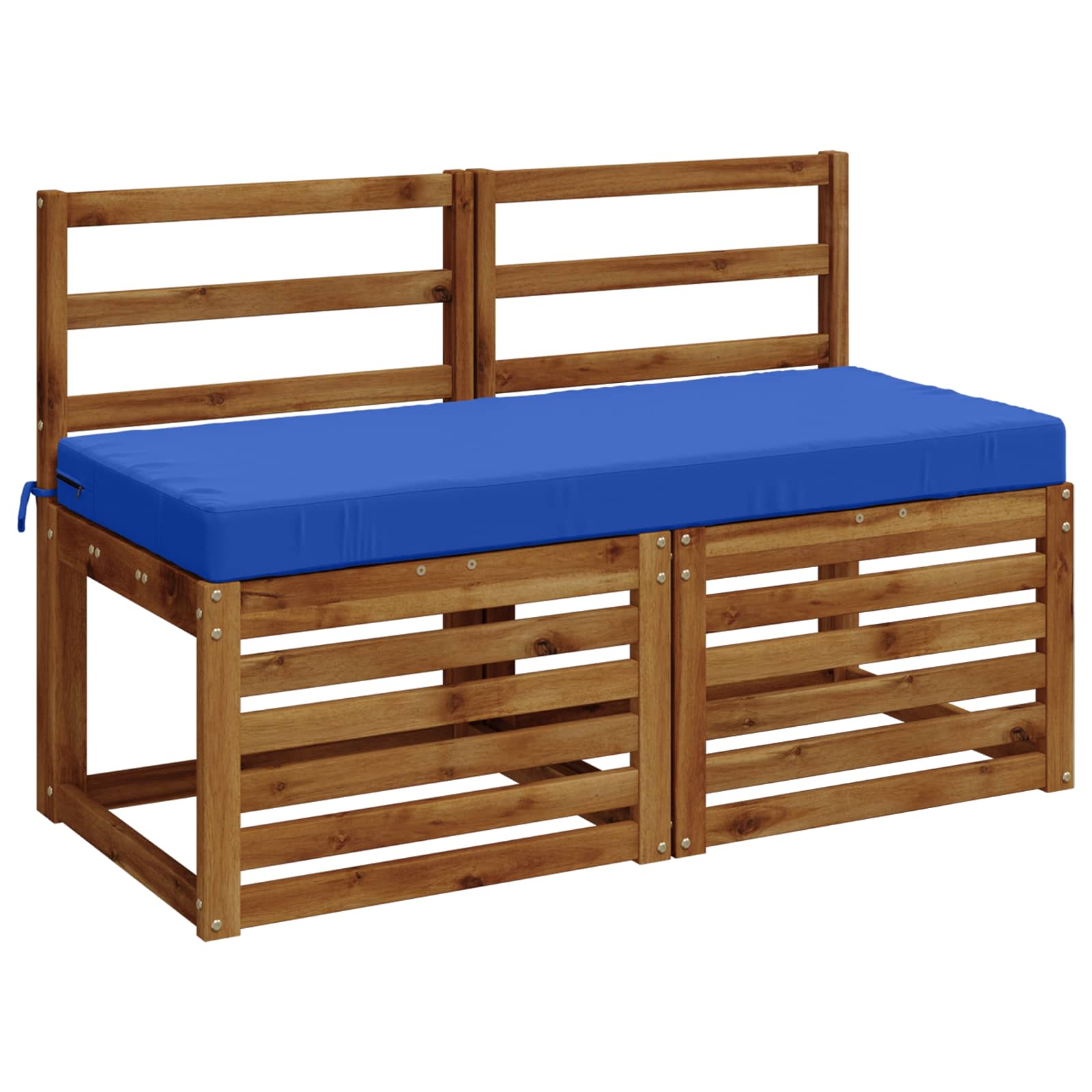 Cuscino per panchina SOEST 100% Poliestere Blu Reale