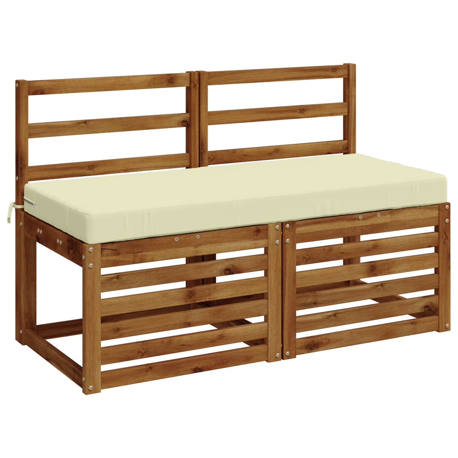 Cuscino per panchina SOEST 100% Poliestere Crema