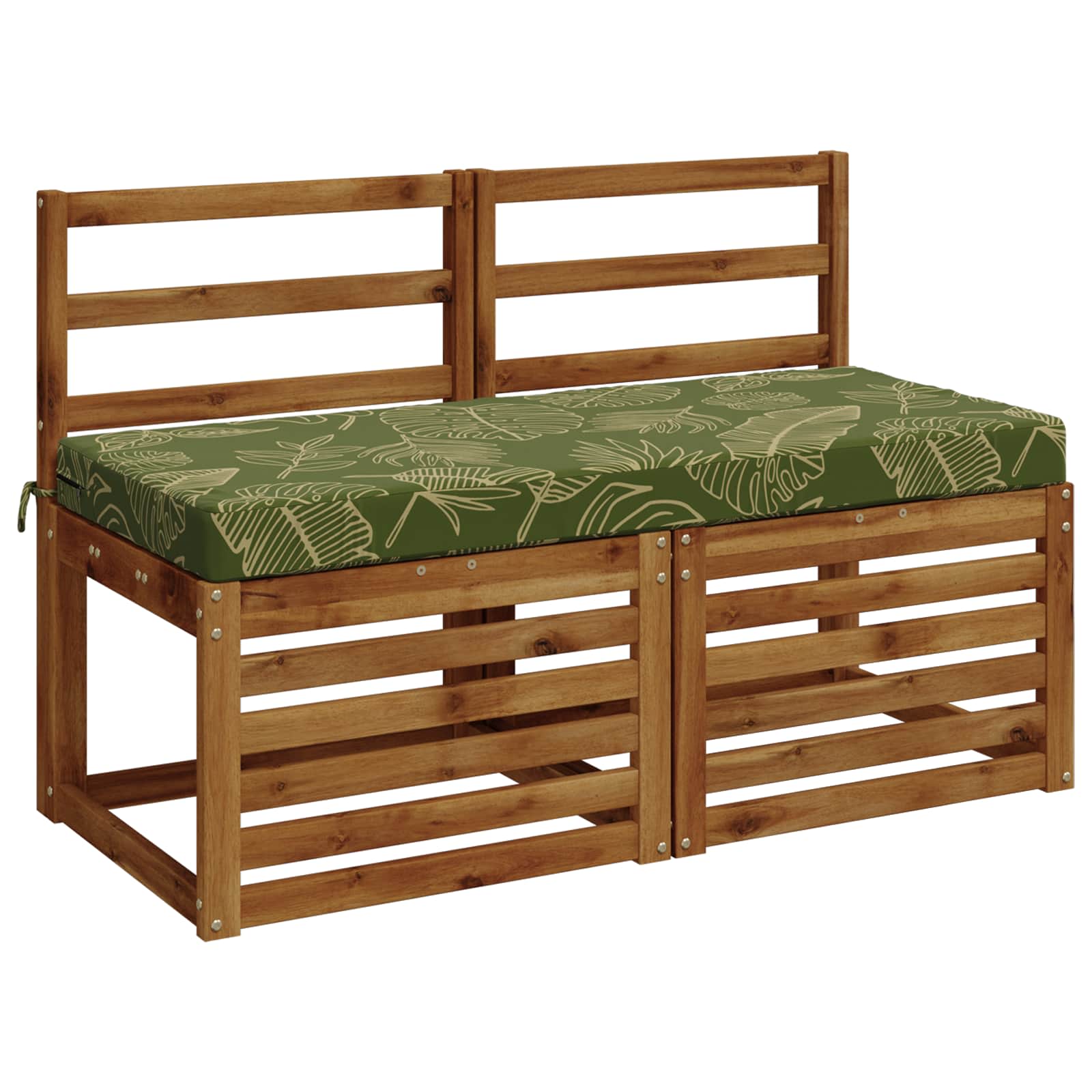 Cuscino per panchina SOEST 100% Poliestere Design a foglia