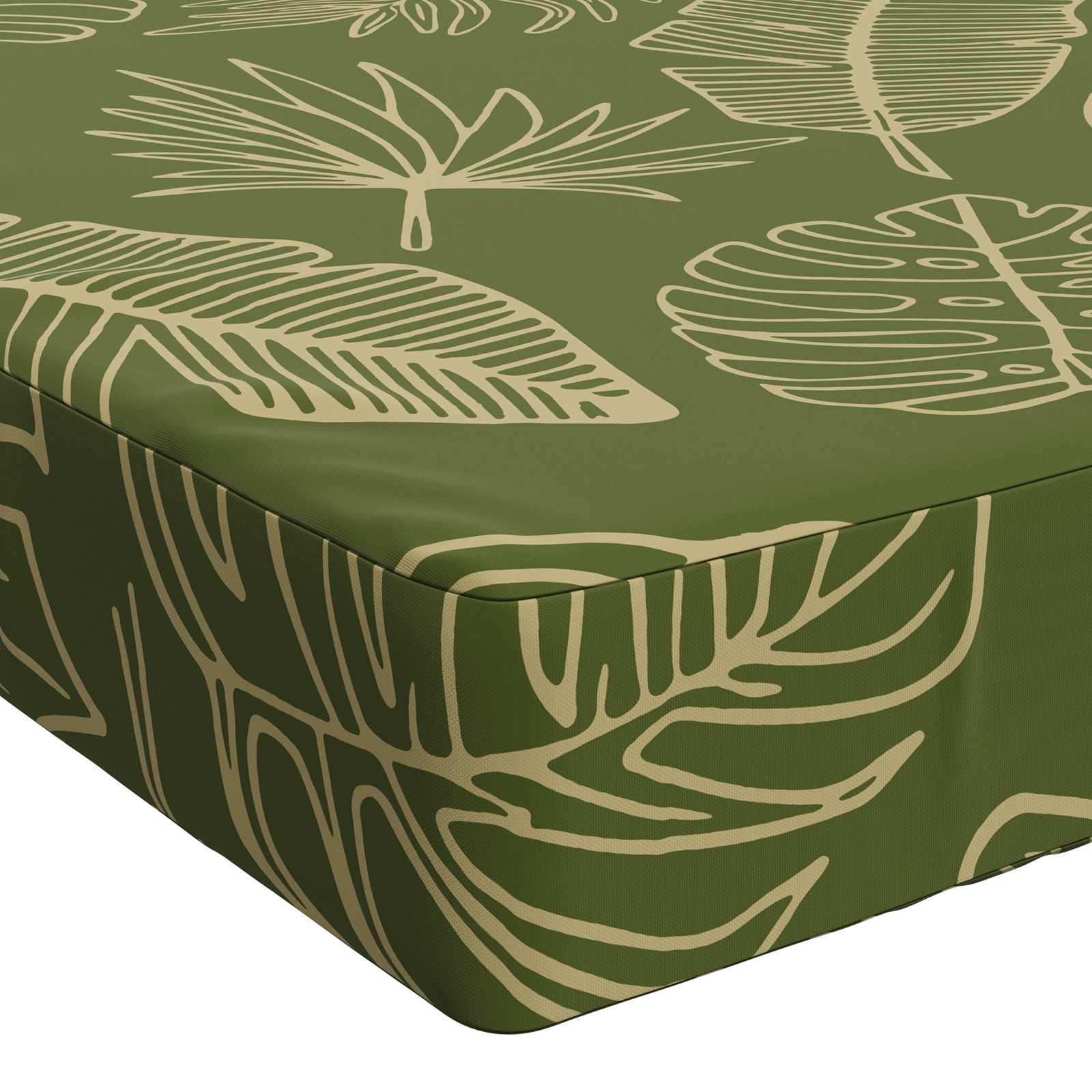 Cuscino per panchina SOEST 100% Poliestere Design a foglia