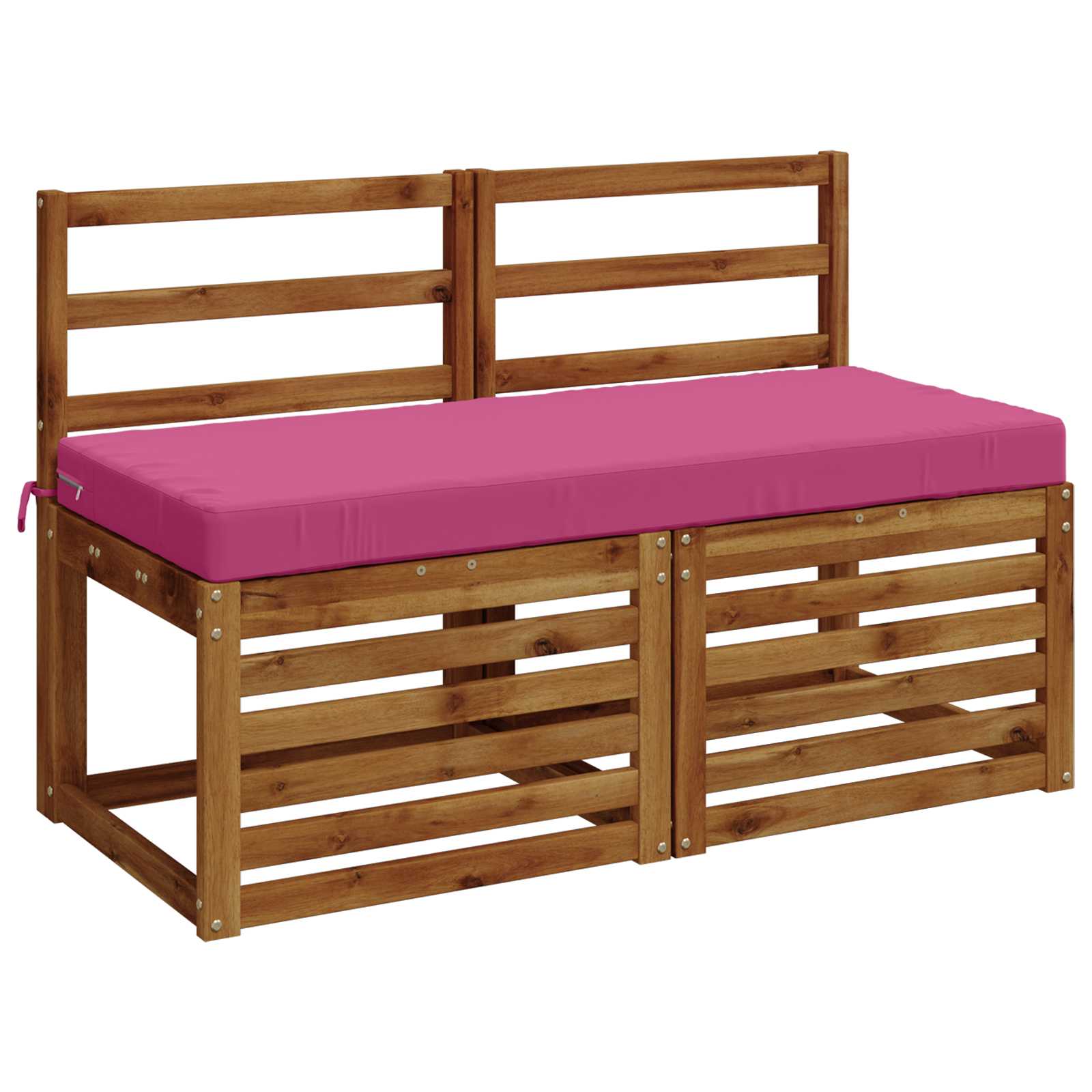 Cuscino per panchina SOEST 100% Poliestere Rosa 120 x 50 x 8 cm