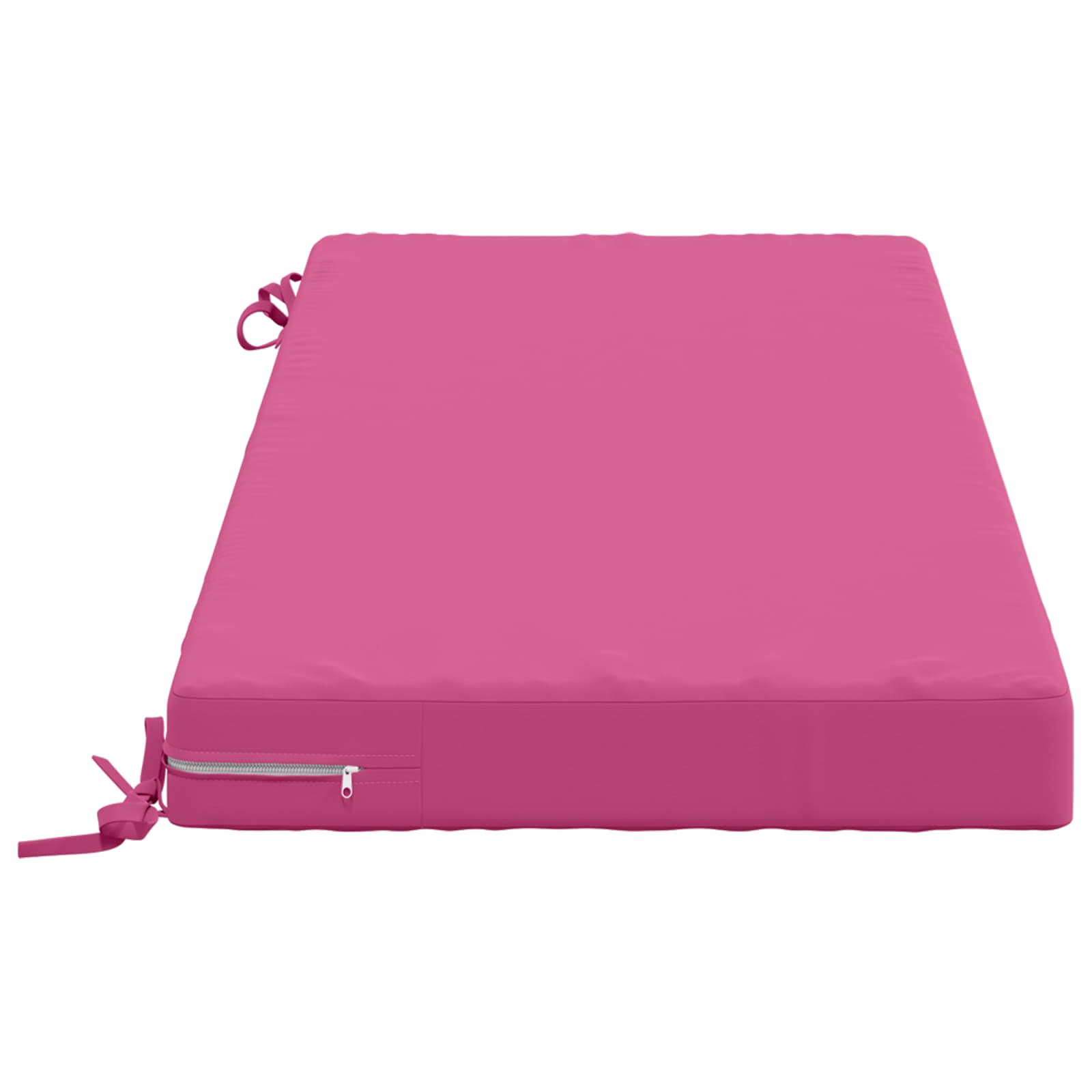 Cuscino per panchina SOEST 100% Poliestere Rosa 120 x 50 x 8 cm