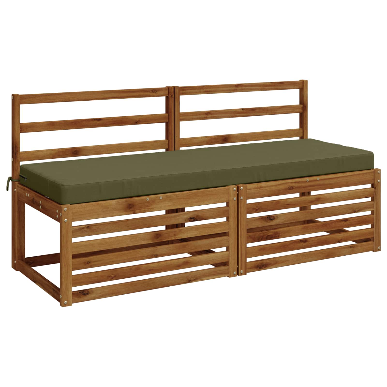 Cuscino per panchina SOEST 100% Poliestere Verde Oliva