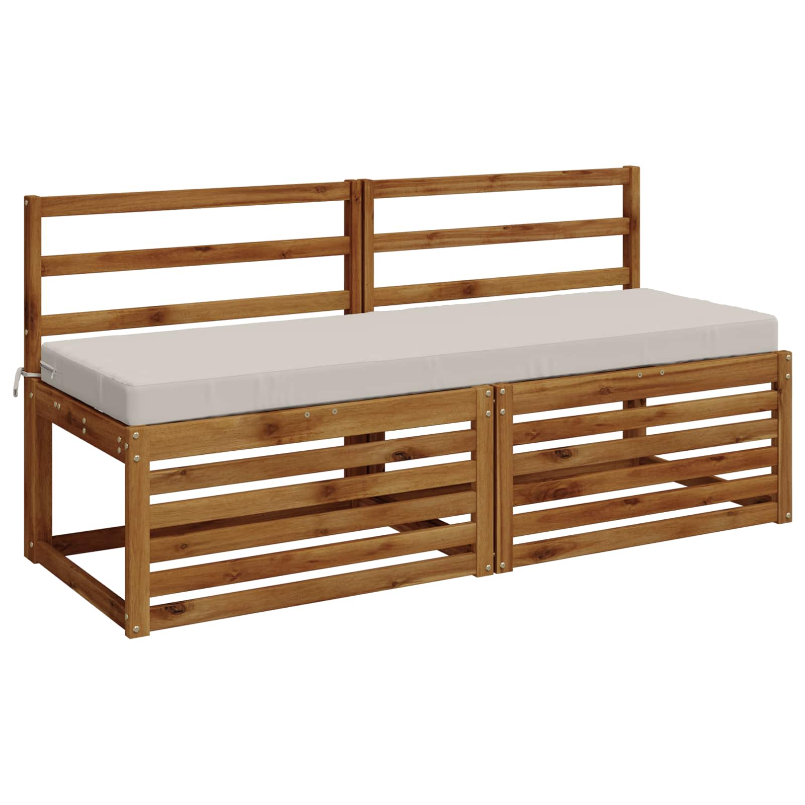 Cuscino per panchina SOEST 100% Poliestere Bianco