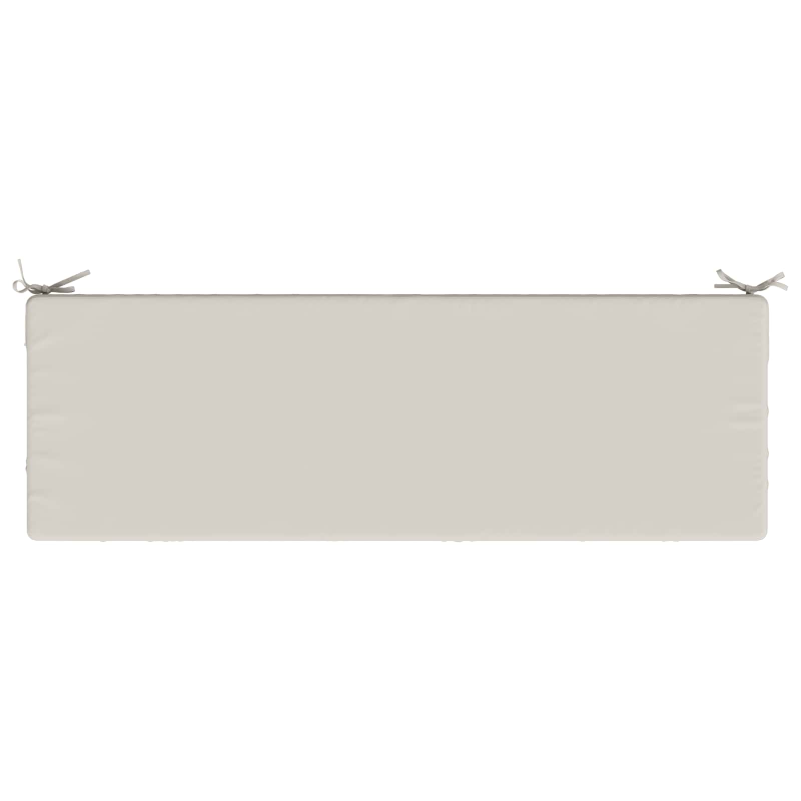 Cuscino per panchina SOEST 100% Poliestere Bianco