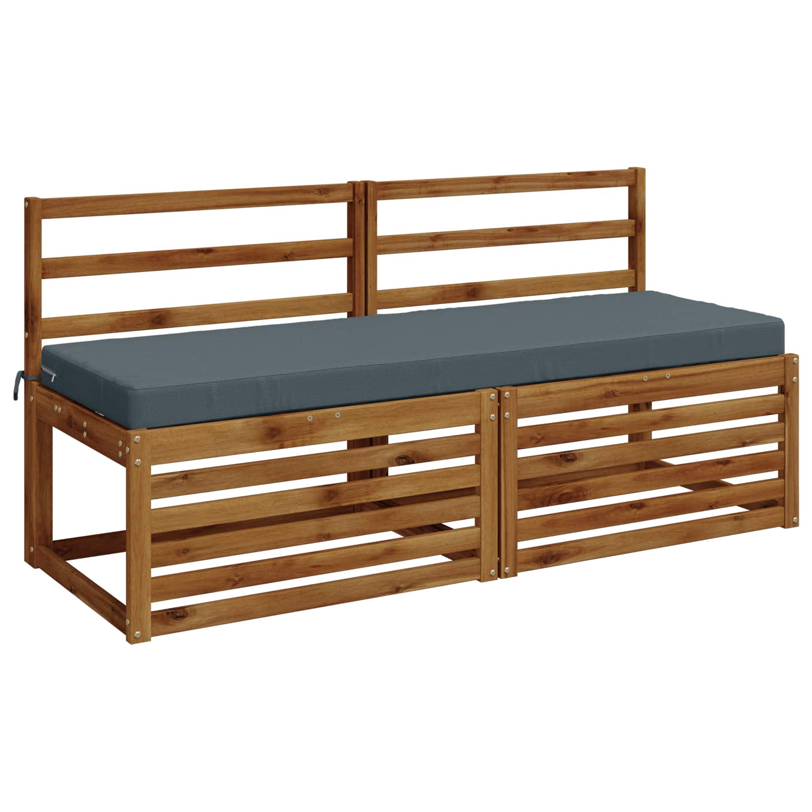 Cuscino per panchina SOEST 100% Poliestere Blu 140 x 50 x 8 cm