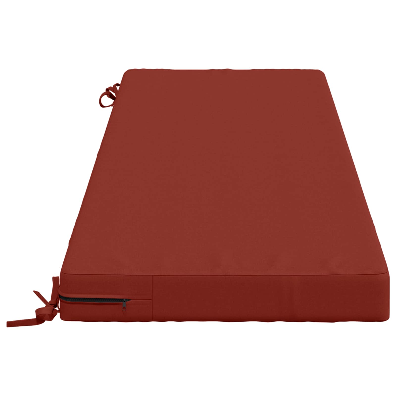 Cuscino per panchina SOEST 100% Poliestere Rosso