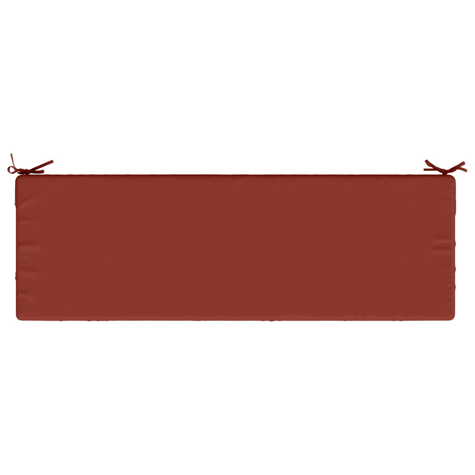 Cuscino per panchina SOEST 100% Poliestere Rosso