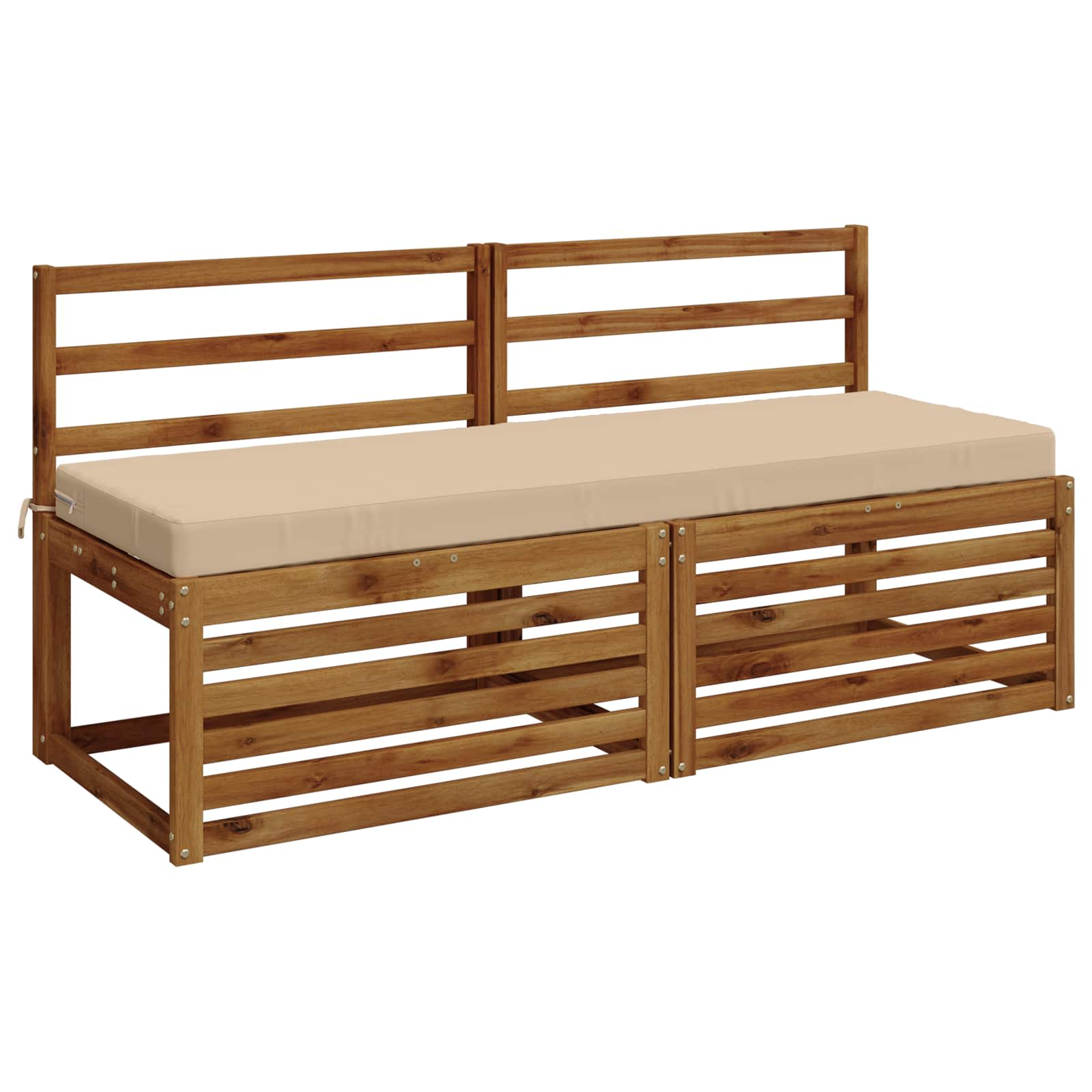 Cuscino per panchina SOEST 100% Poliestere Crema