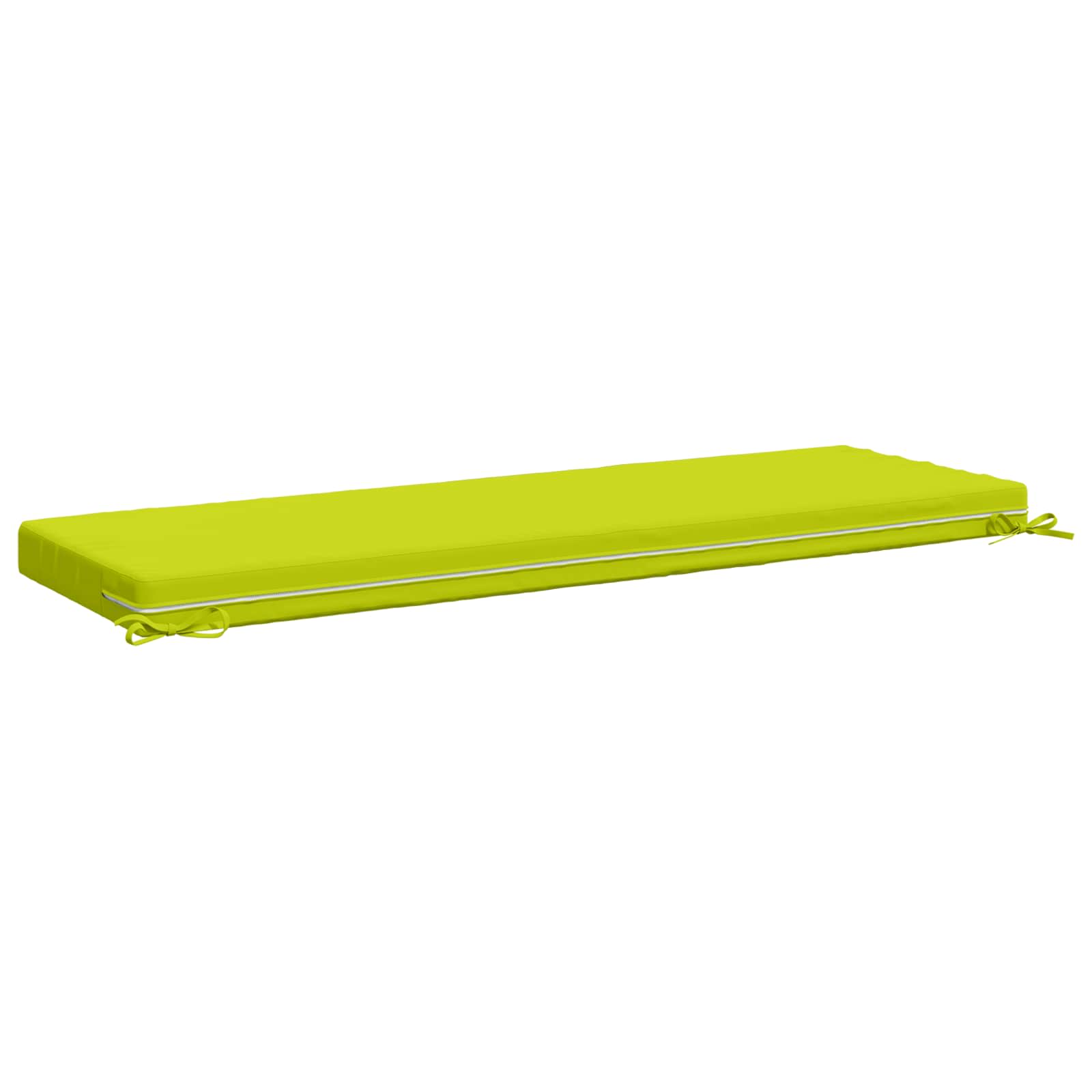 Cuscino per panchina SOEST 100% Poliestere Verde brillante.