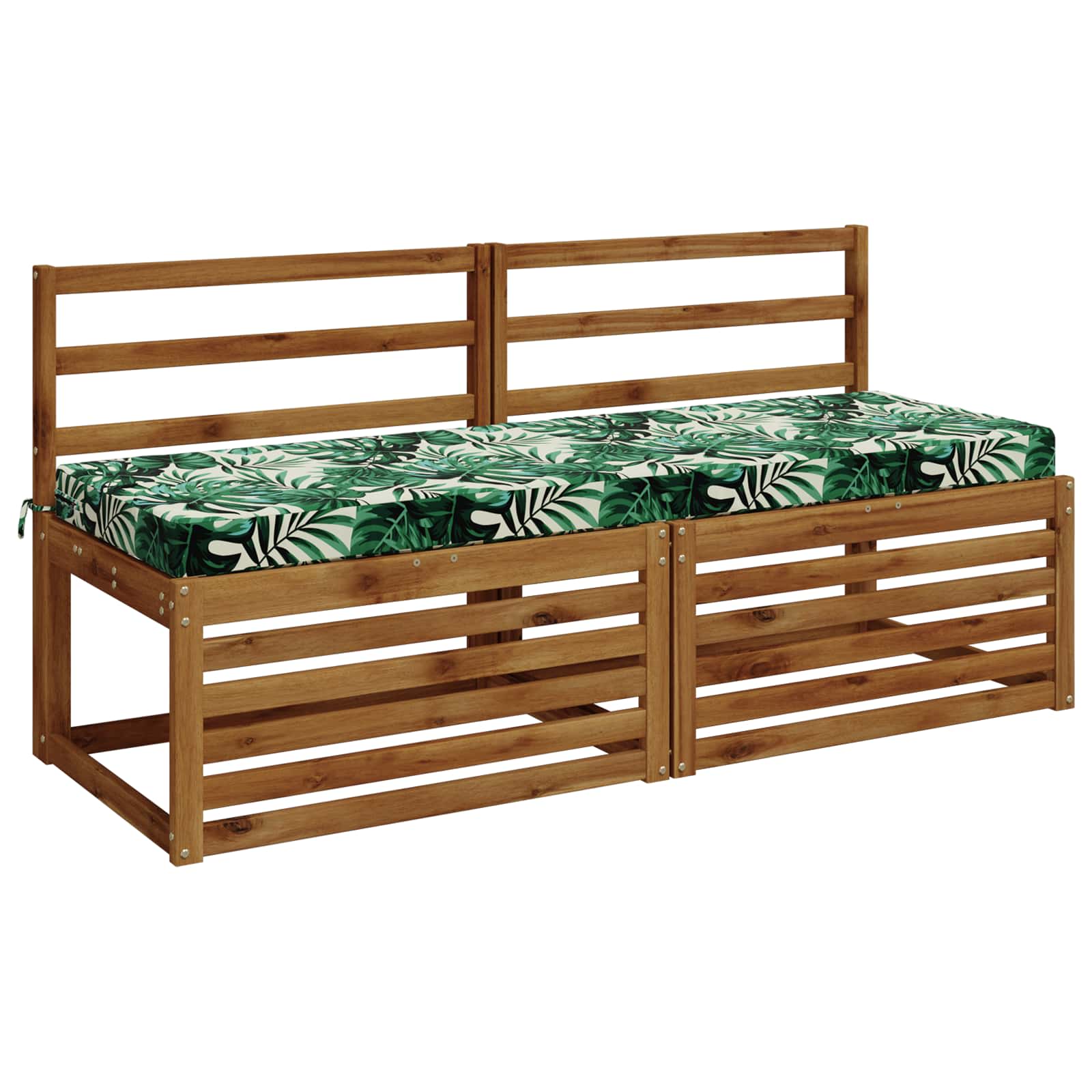 Cuscino per panchina SOEST 100% Poliestere Motivo a Foglie