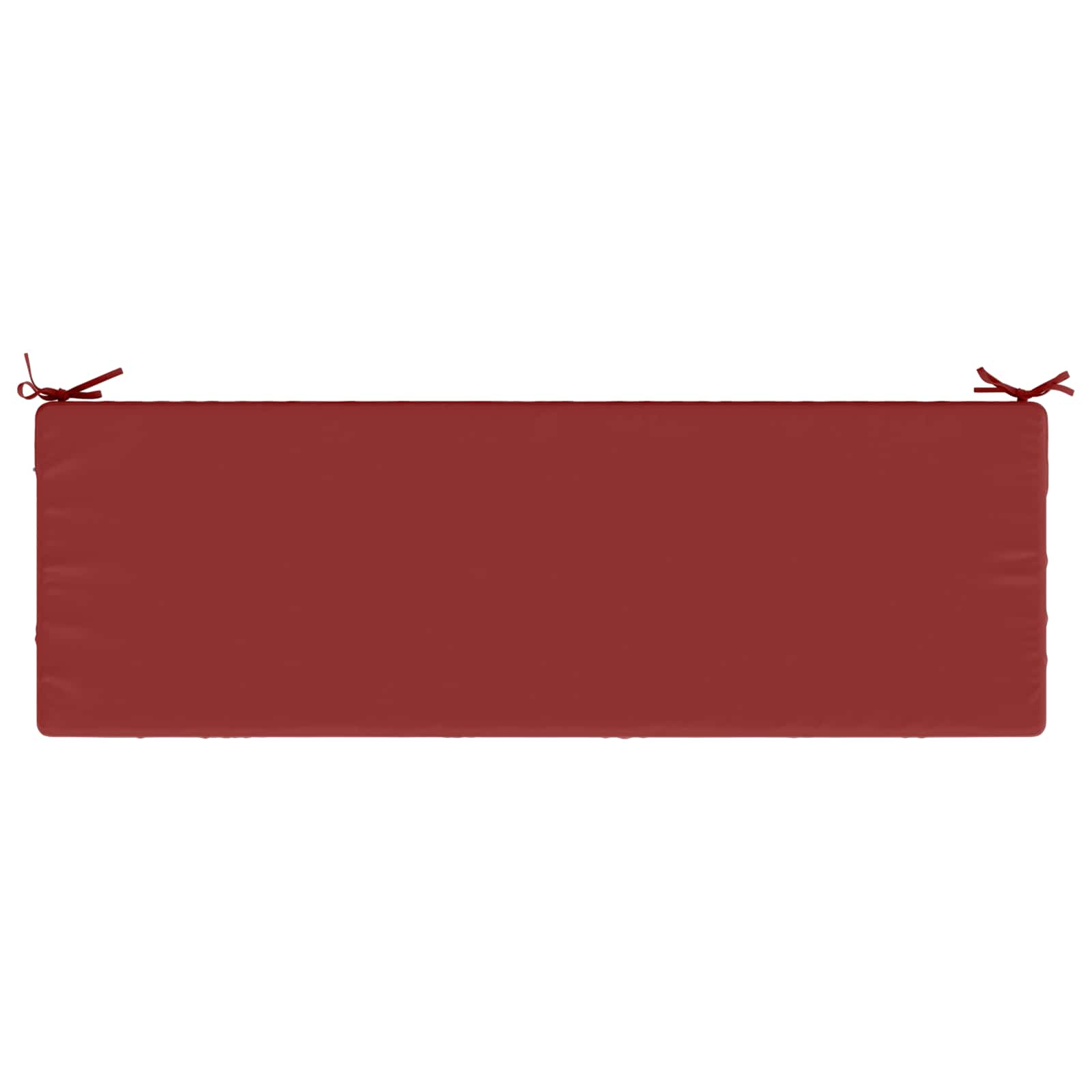 Cuscino per panchina SOEST 100% Poliestere Rosso Vino