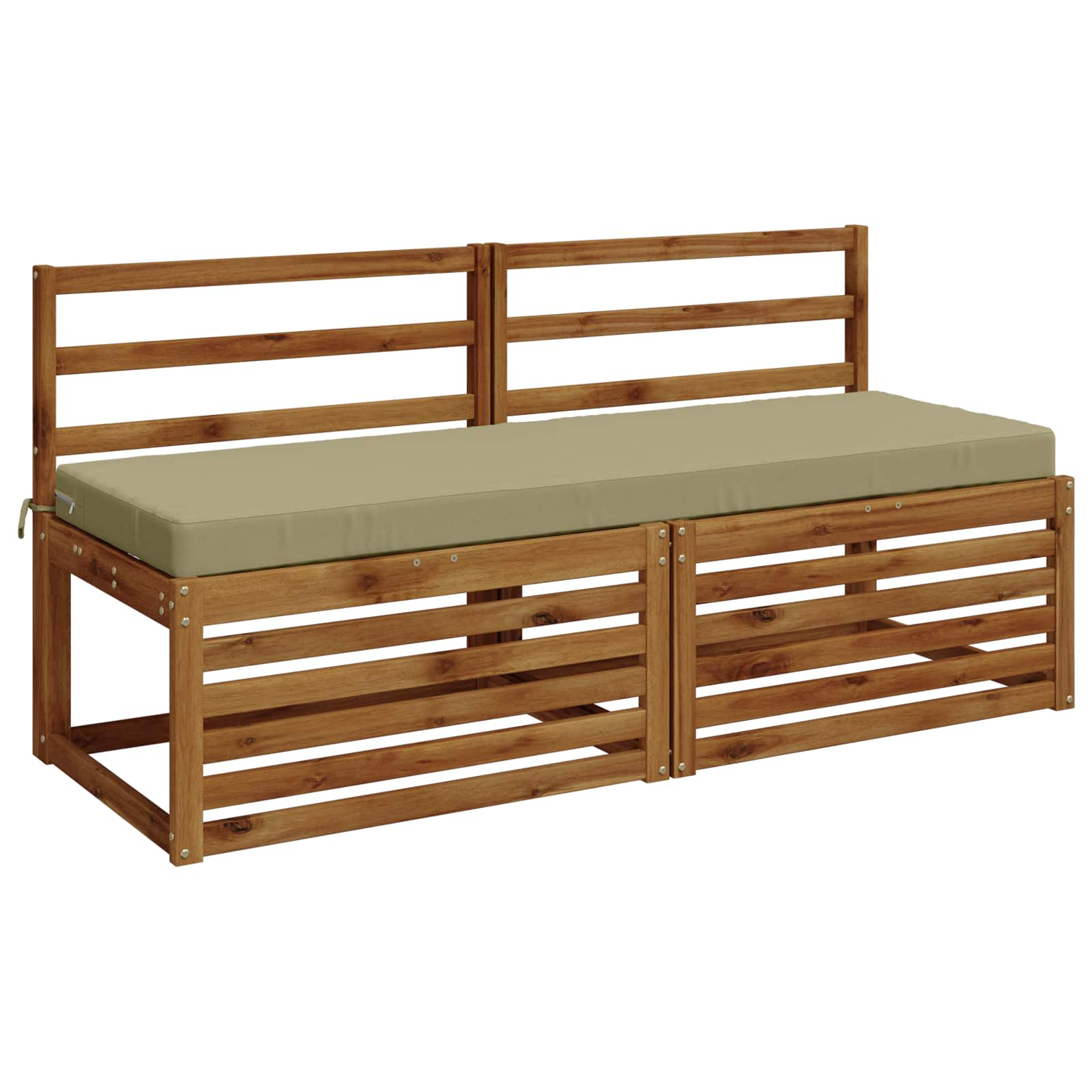 Cuscino per panchina SOEST 100% Poliestere Verde chiaro
