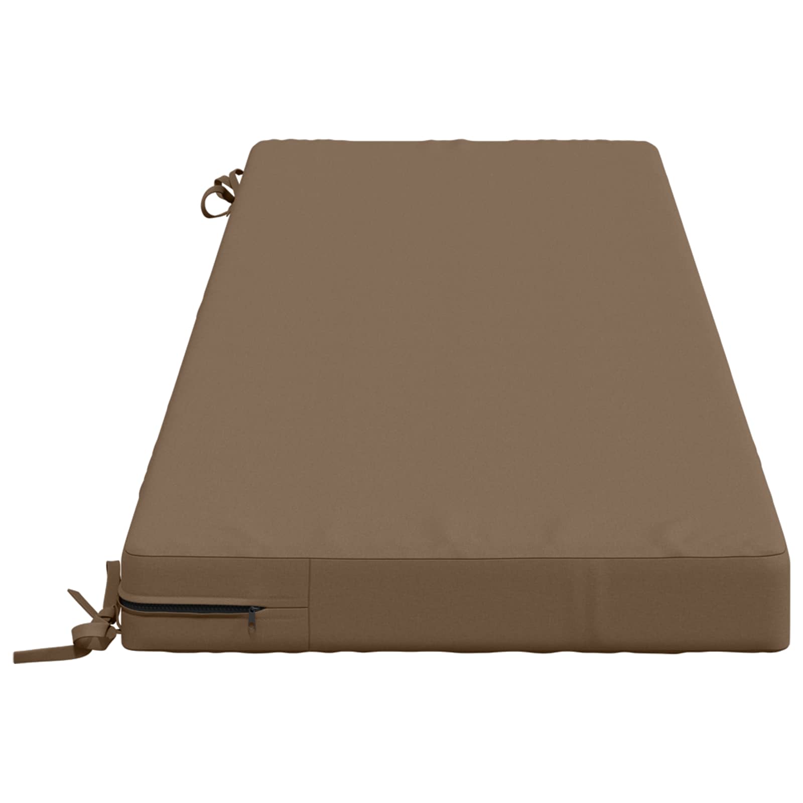 Cuscino per panchina SOEST 100% Poliestere Tortora