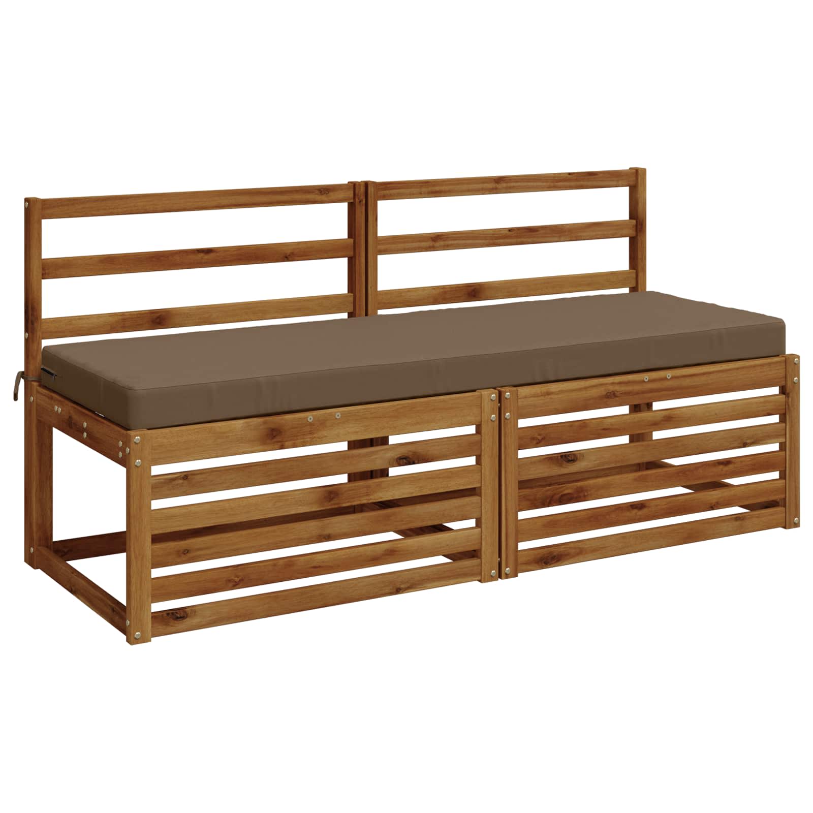 Cuscini per Panchina a 2 Pezzi SOEST 2 pz 100% Poliestere