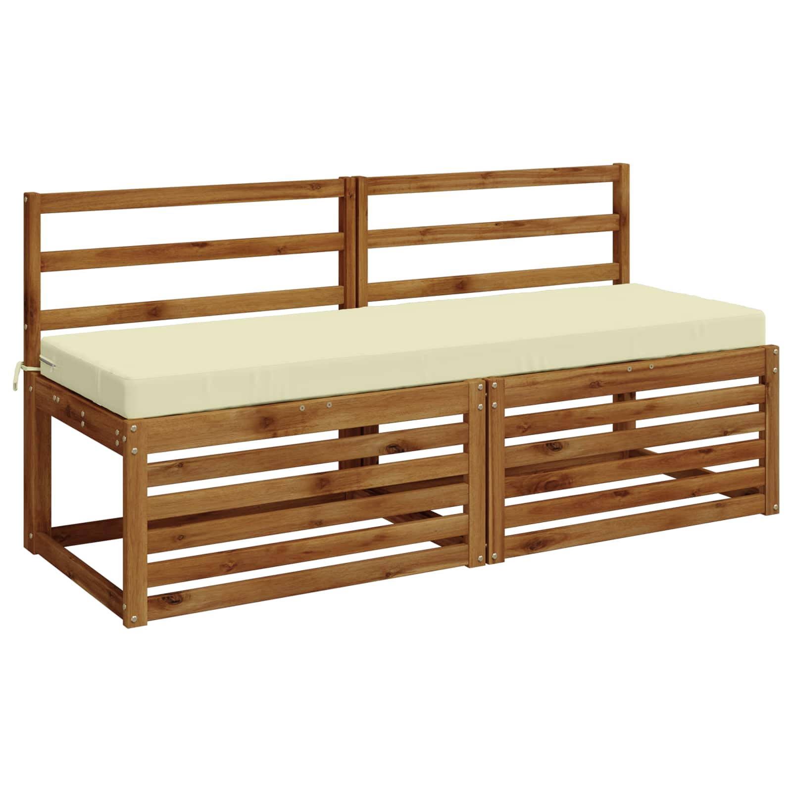 Cuscino per panchina SOEST 100% Poliestere Crema