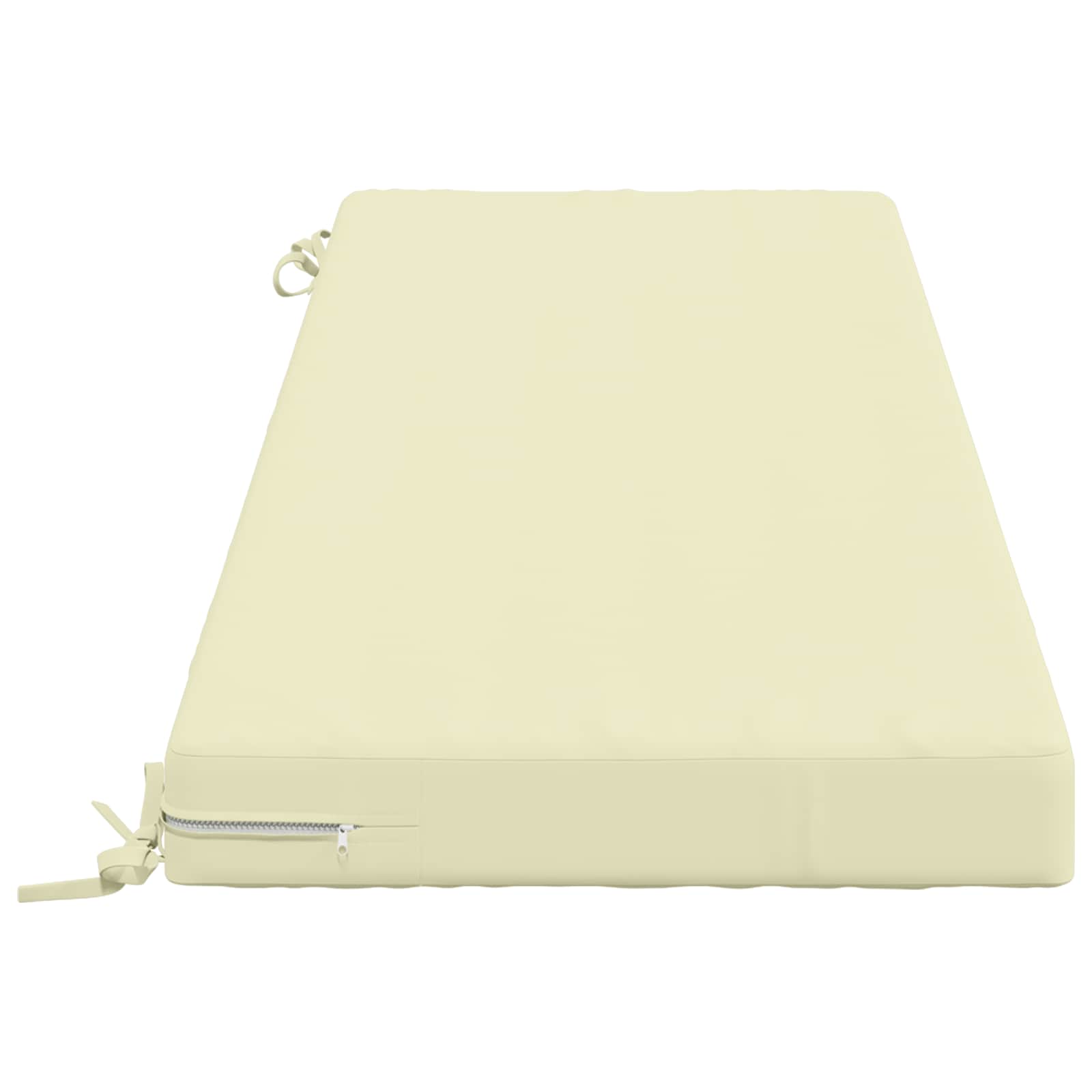 Cuscino per panchina SOEST 100% Poliestere Crema