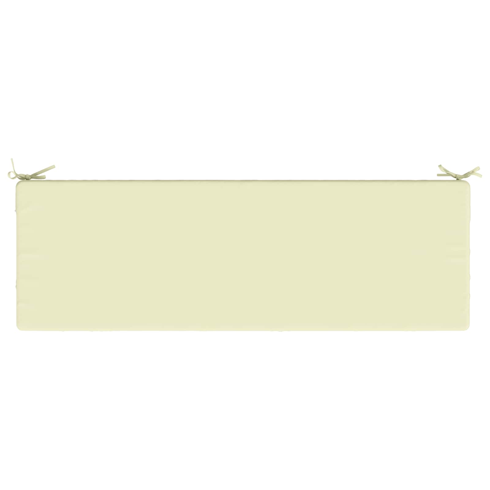 Cuscino per panchina SOEST 100% Poliestere Crema