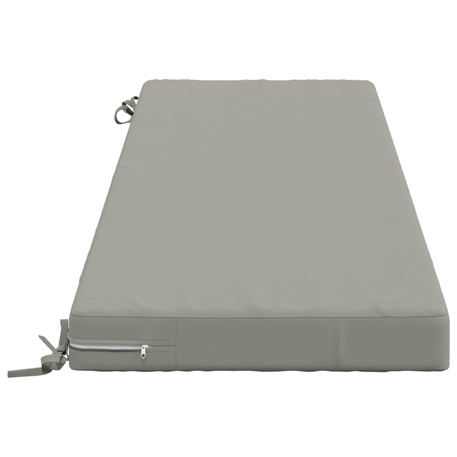Cuscino per panchina SOEST 100% Poliestere Grigio