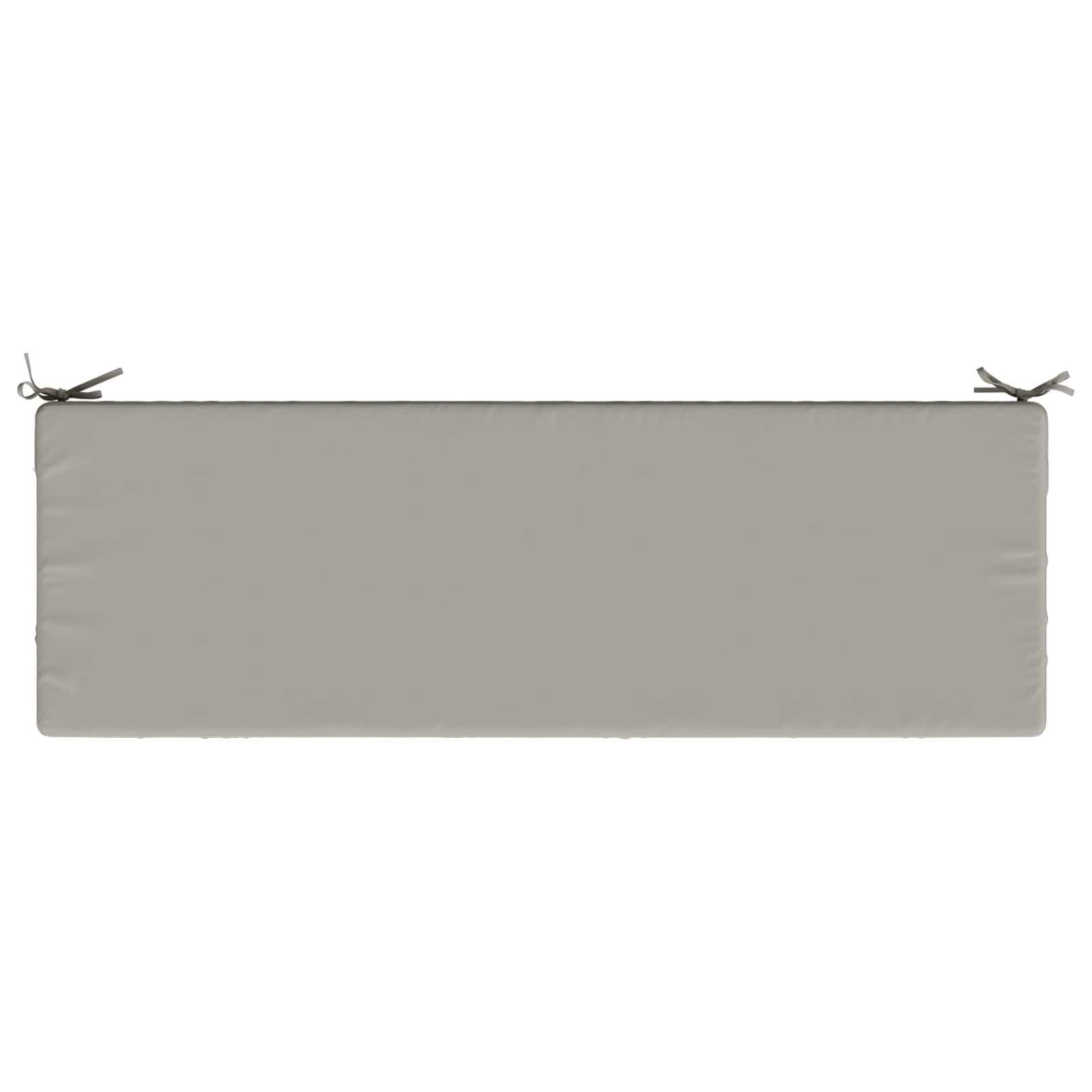 Cuscino per panchina SOEST 100% Poliestere Grigio