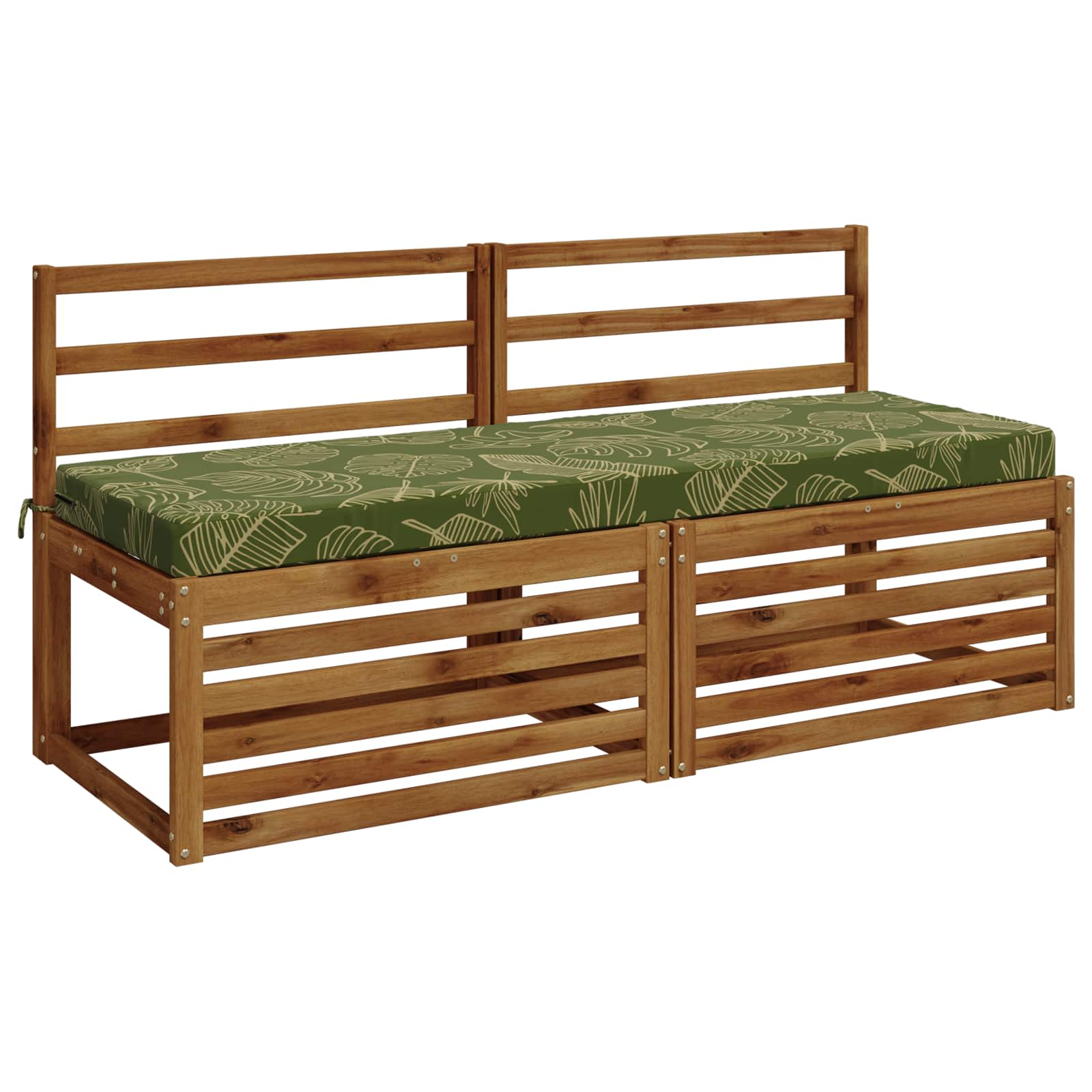 Cuscino per panchina SOEST 100% Poliestere Design a foglia