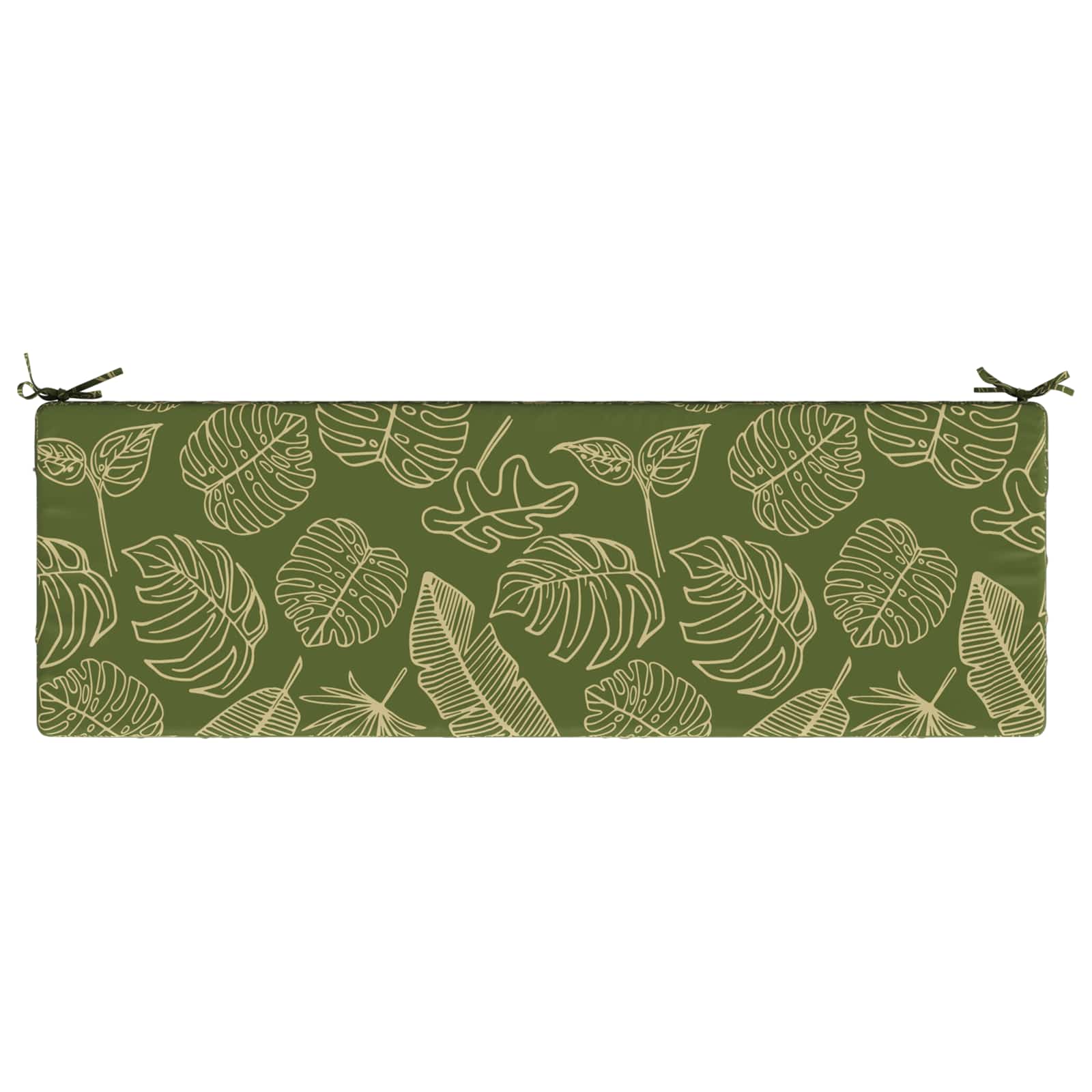 Cuscino per panchina SOEST 100% Poliestere Design a foglia