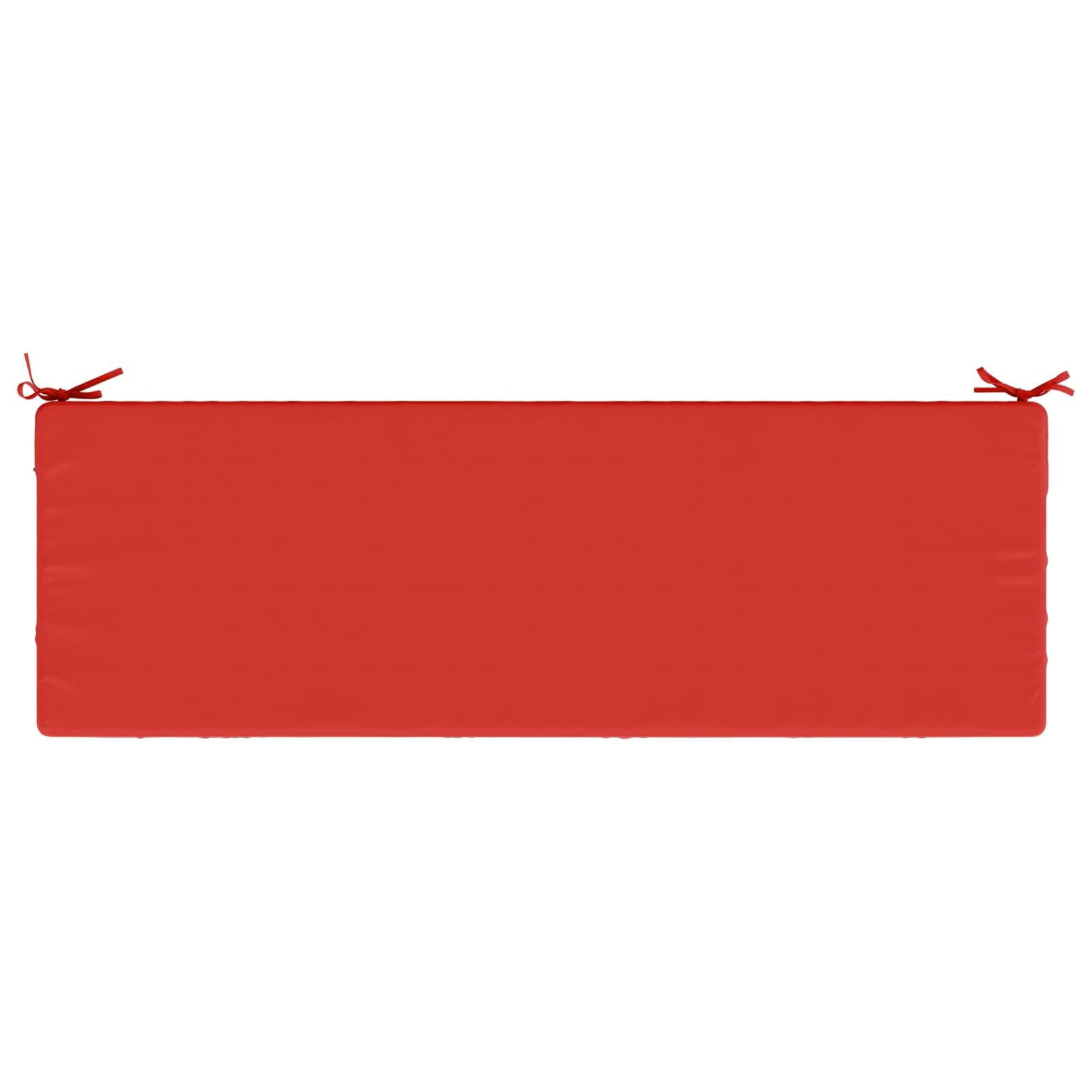 Cuscino per panchina SOEST 100% Poliestere Rosso
