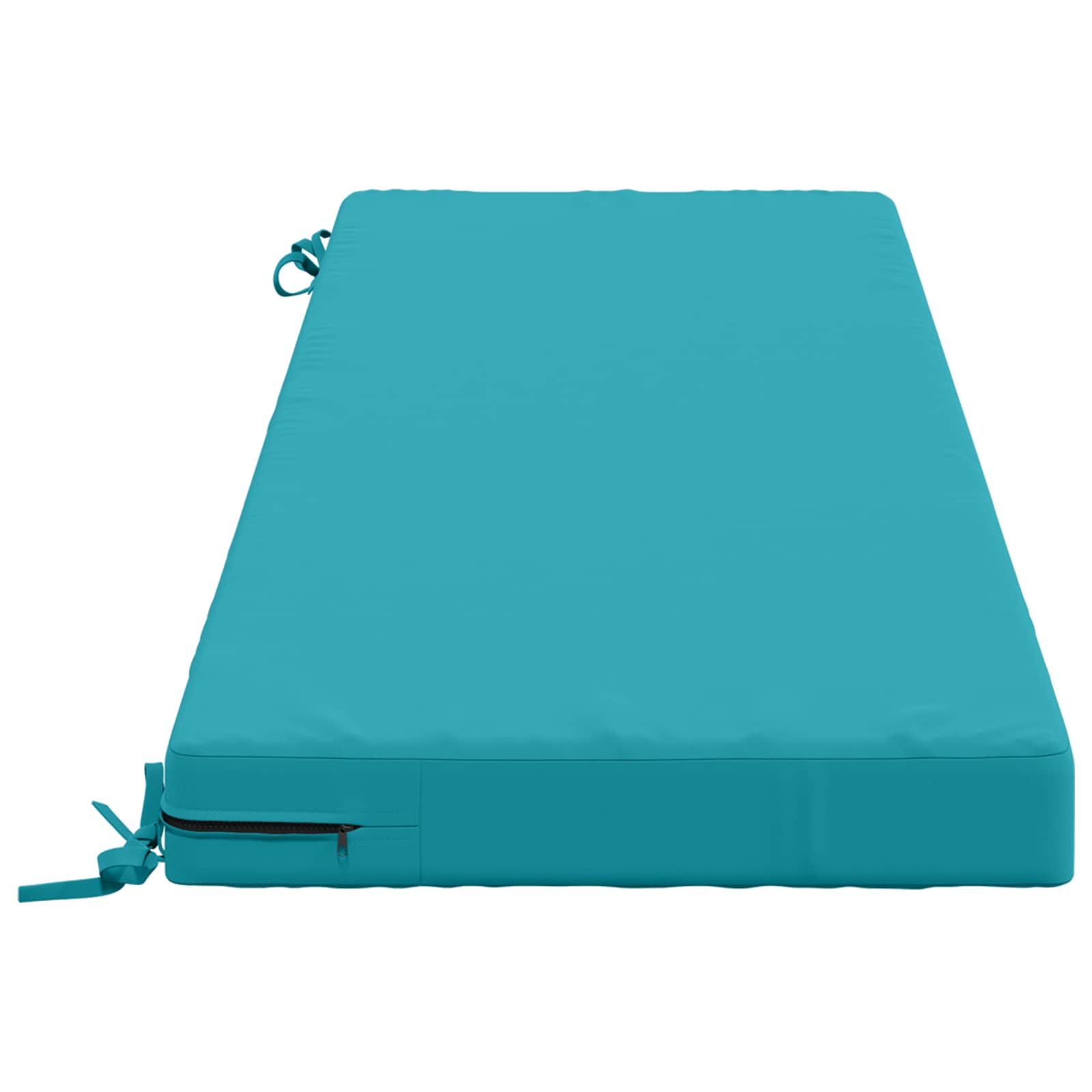 Cuscino per panchina SOEST 100% Poliestere Turchese