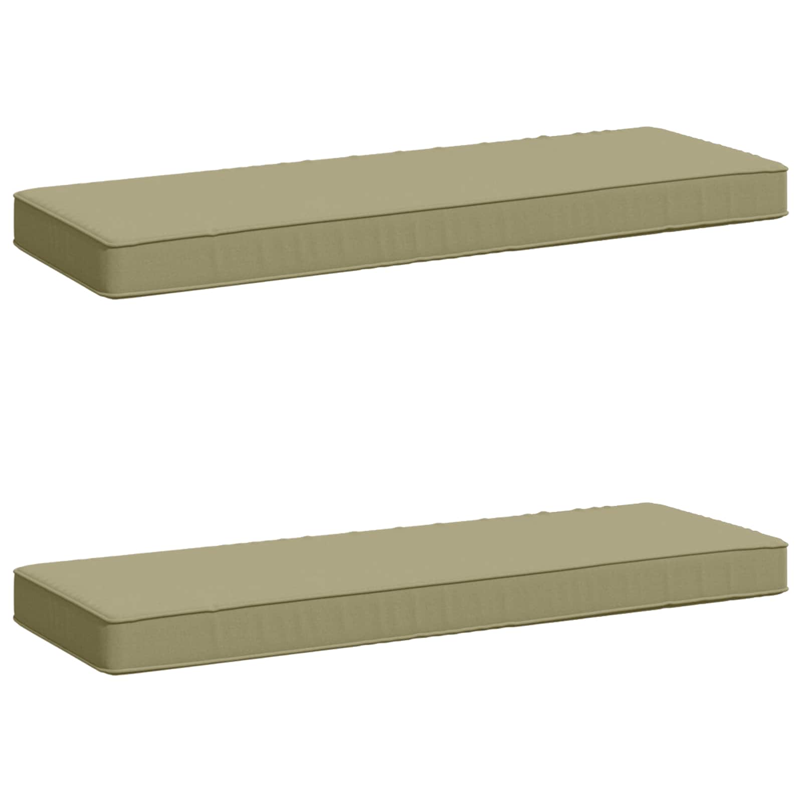 Cuscini per Panchina a 2 Pezzi VUGHT 2 pcs 100% Poliestere